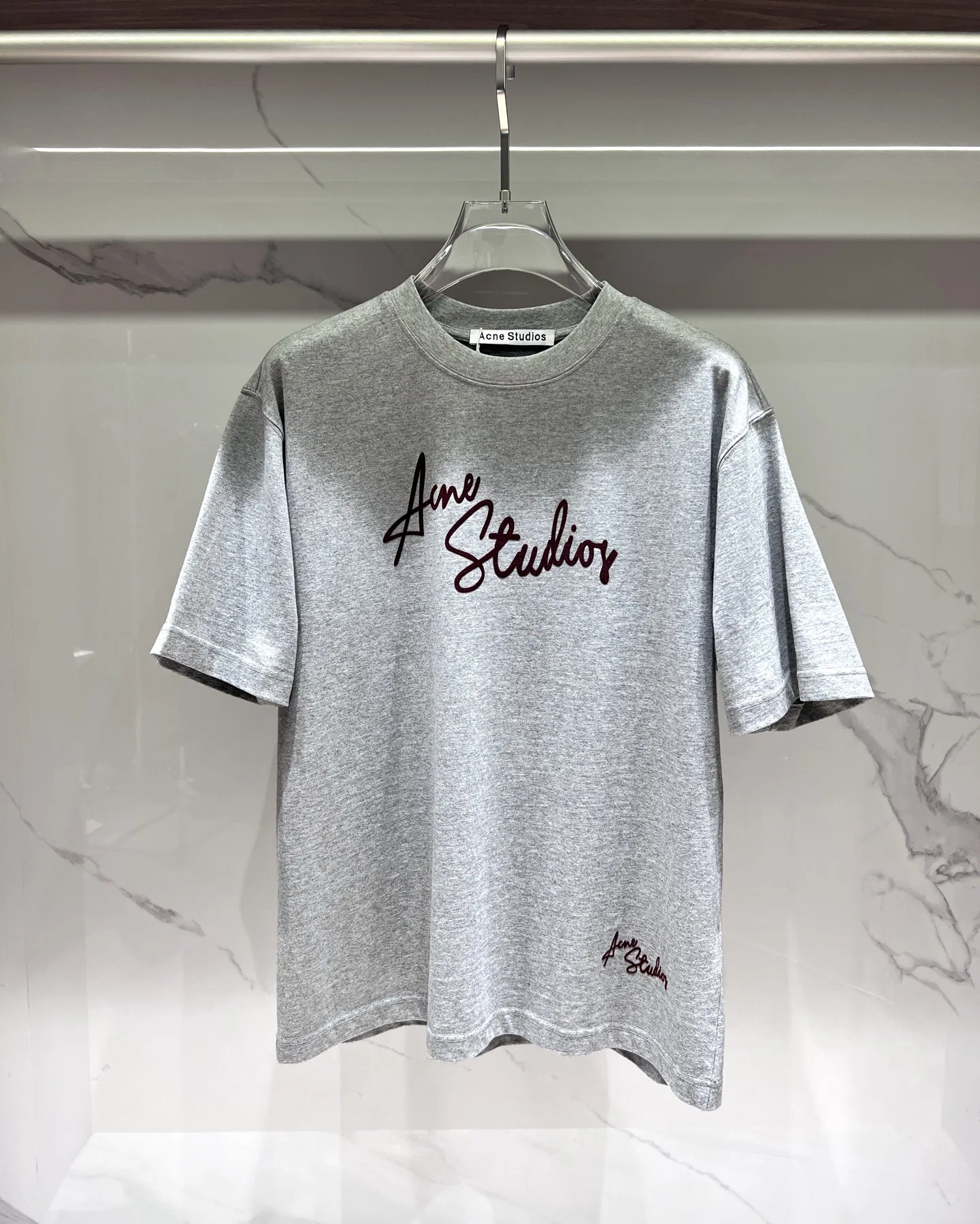 ACNE 27FW DHNHWOK 010 반팔티셔츠