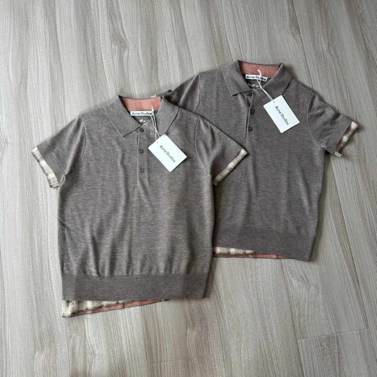 ACNE 27FW RVYVYXA 009 폴로반팔티셔츠