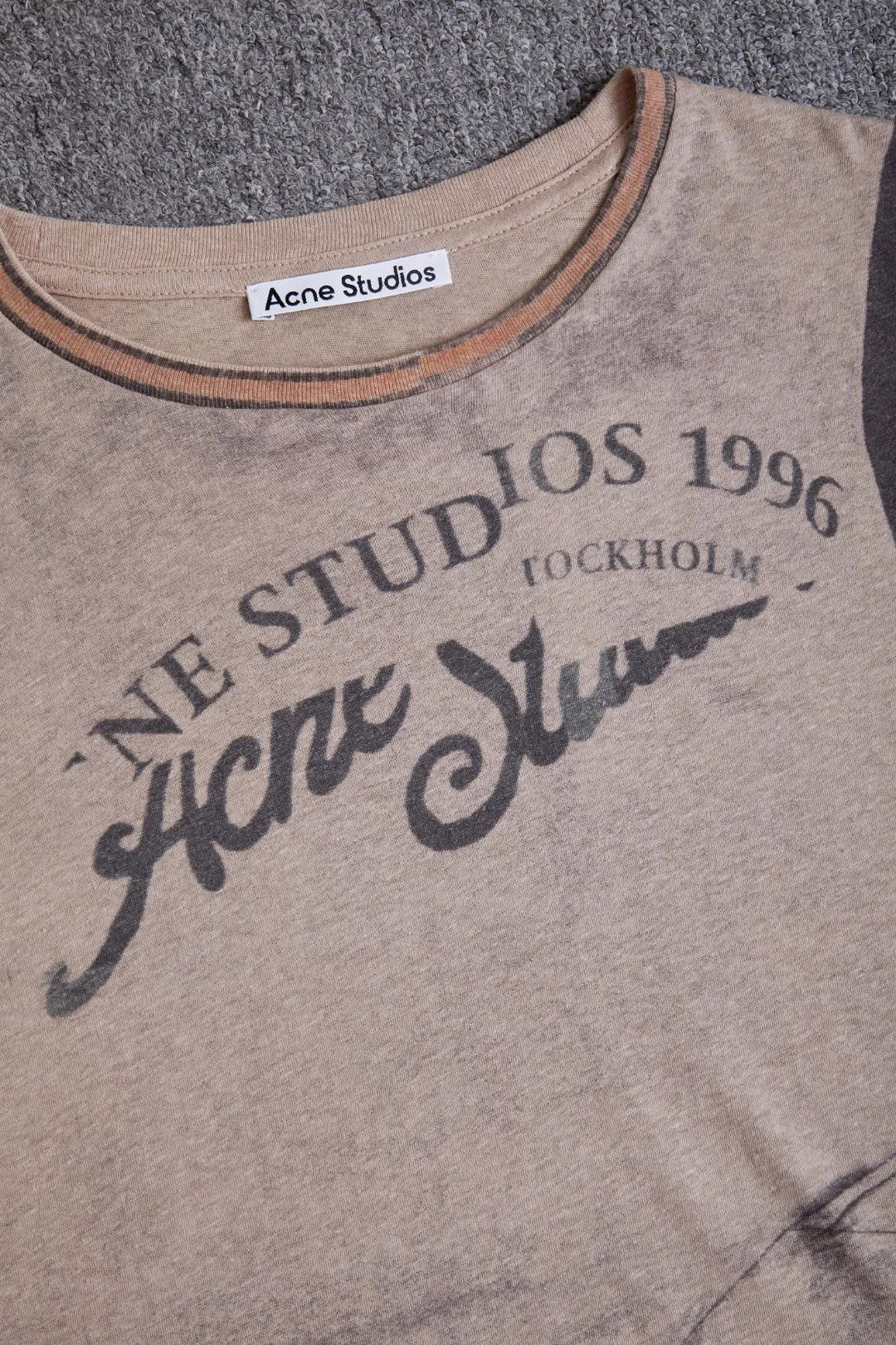 ACNE 27FW VYNUMFZ 014 반팔티셔츠 5