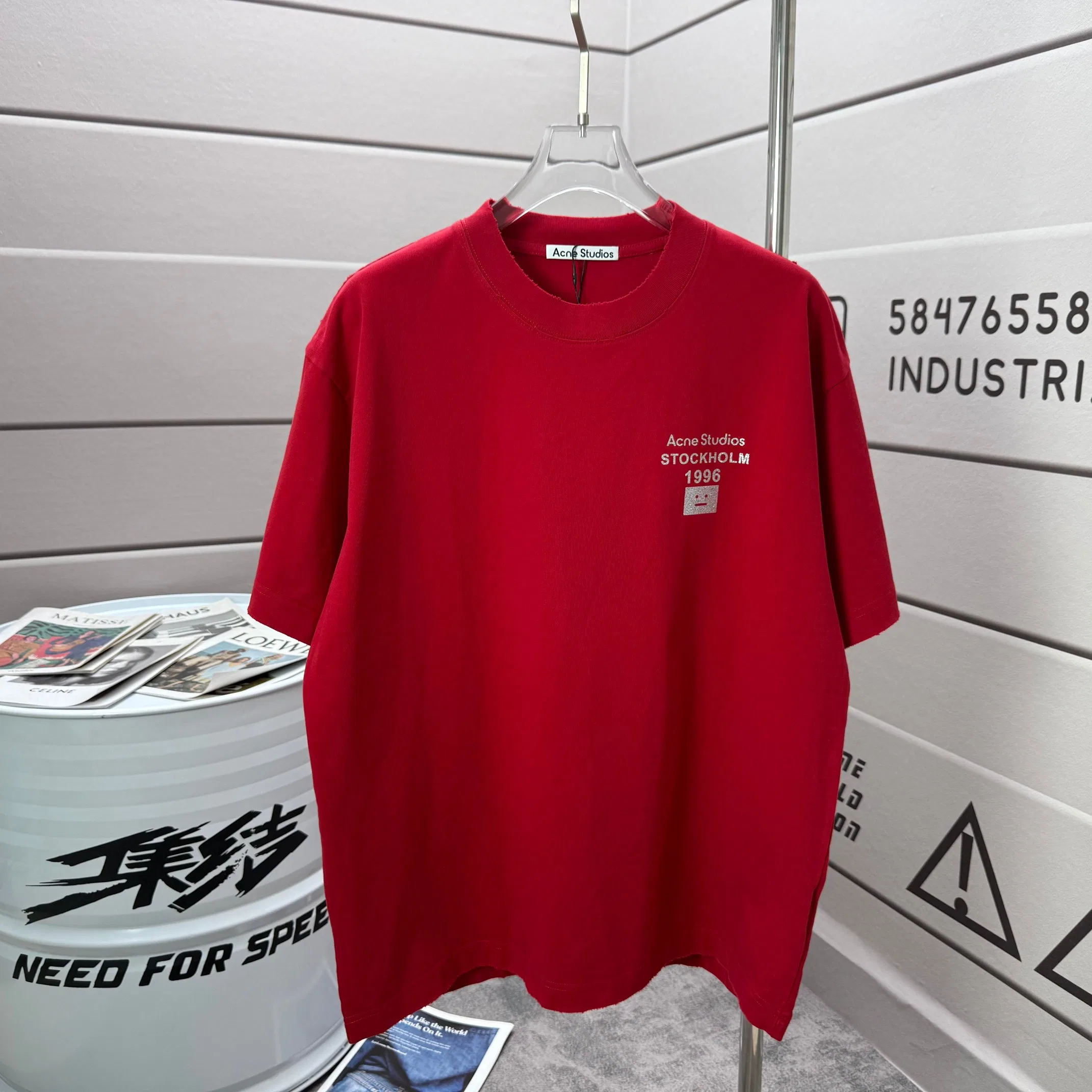 ACNE 27FW YSCEBJX 001 반팔티셔츠