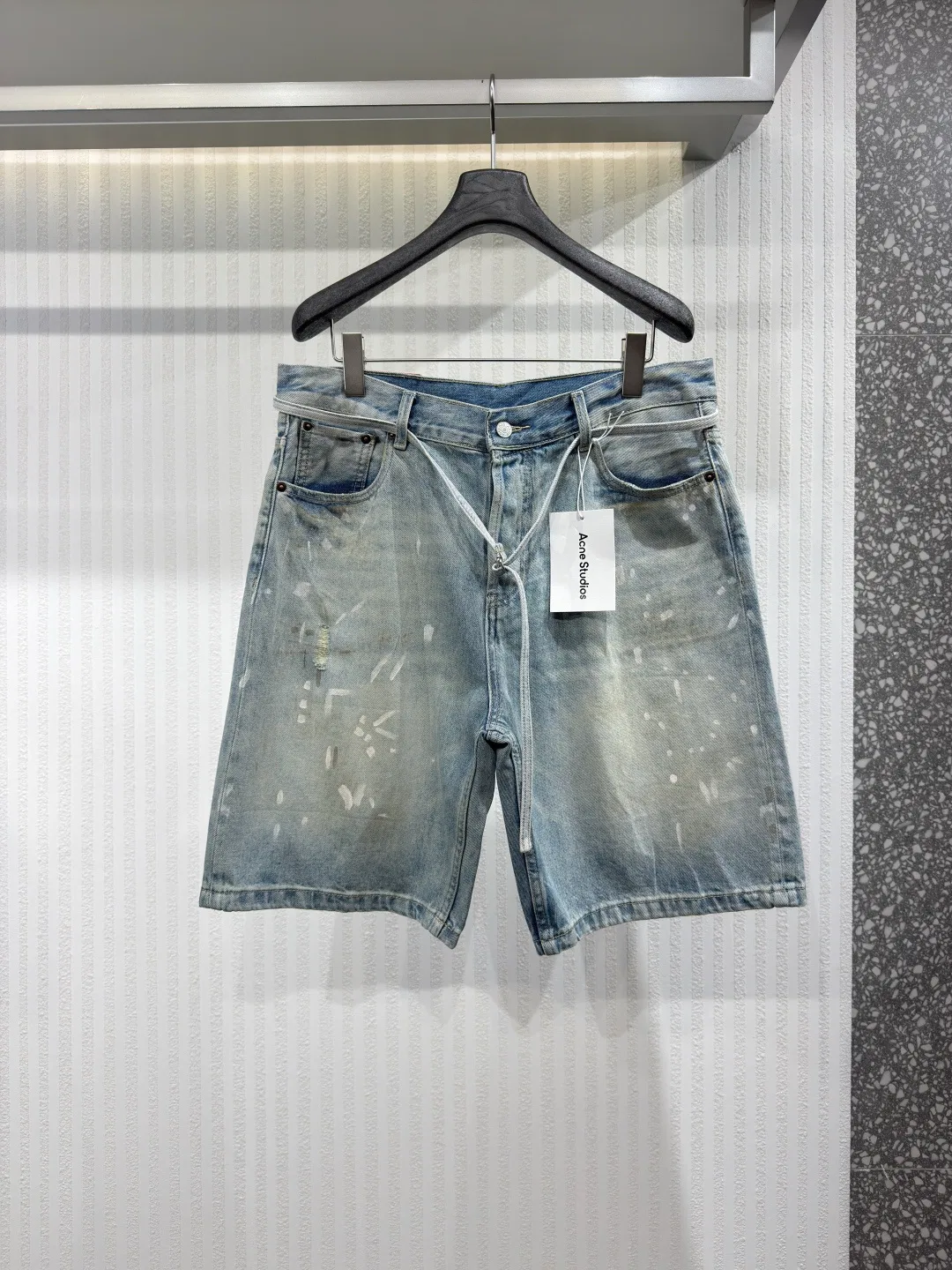 ACNE 27FW ZJFCTMT 001 데님숏츠