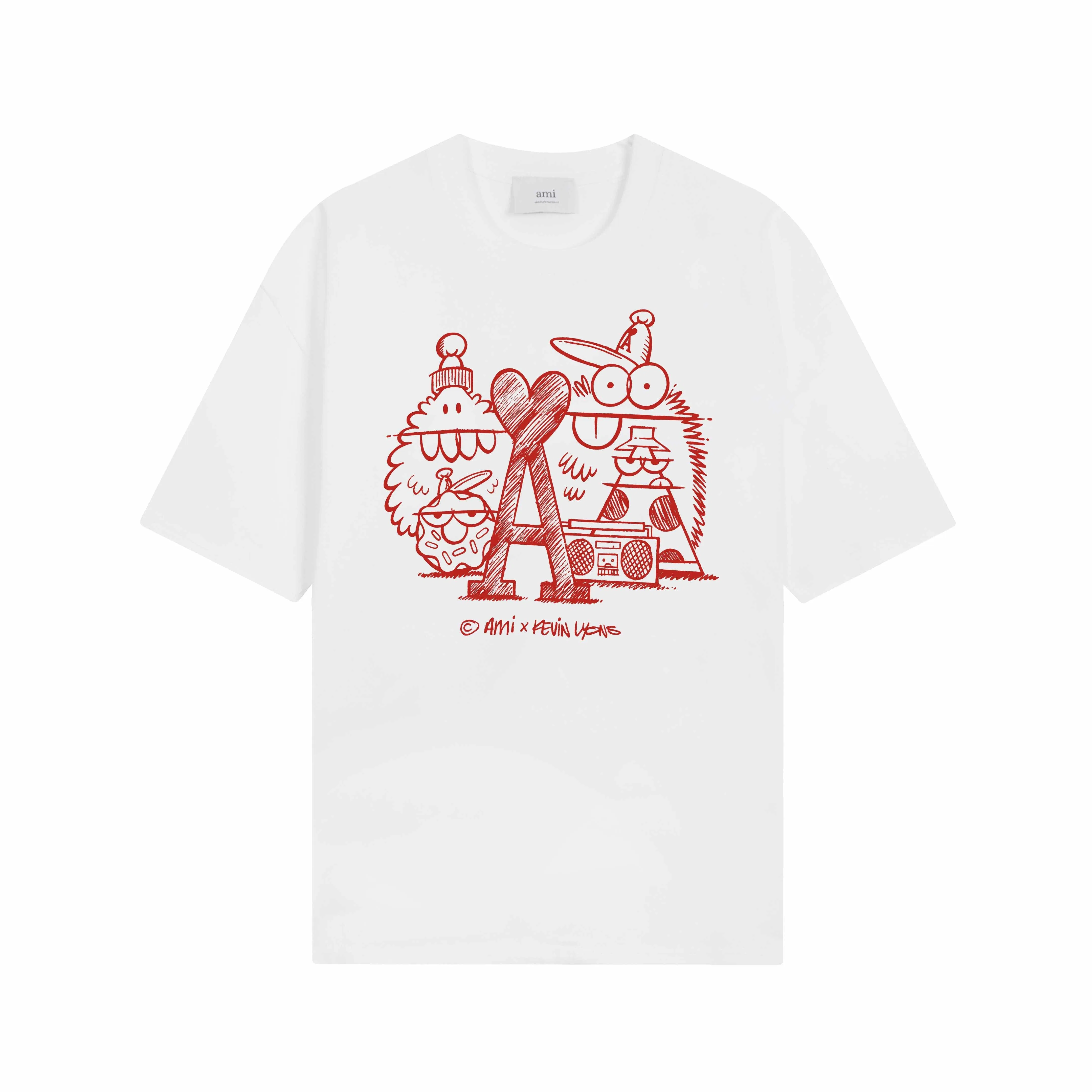 AMI 27FW BZMJKHL 011 반팔티셔츠 3