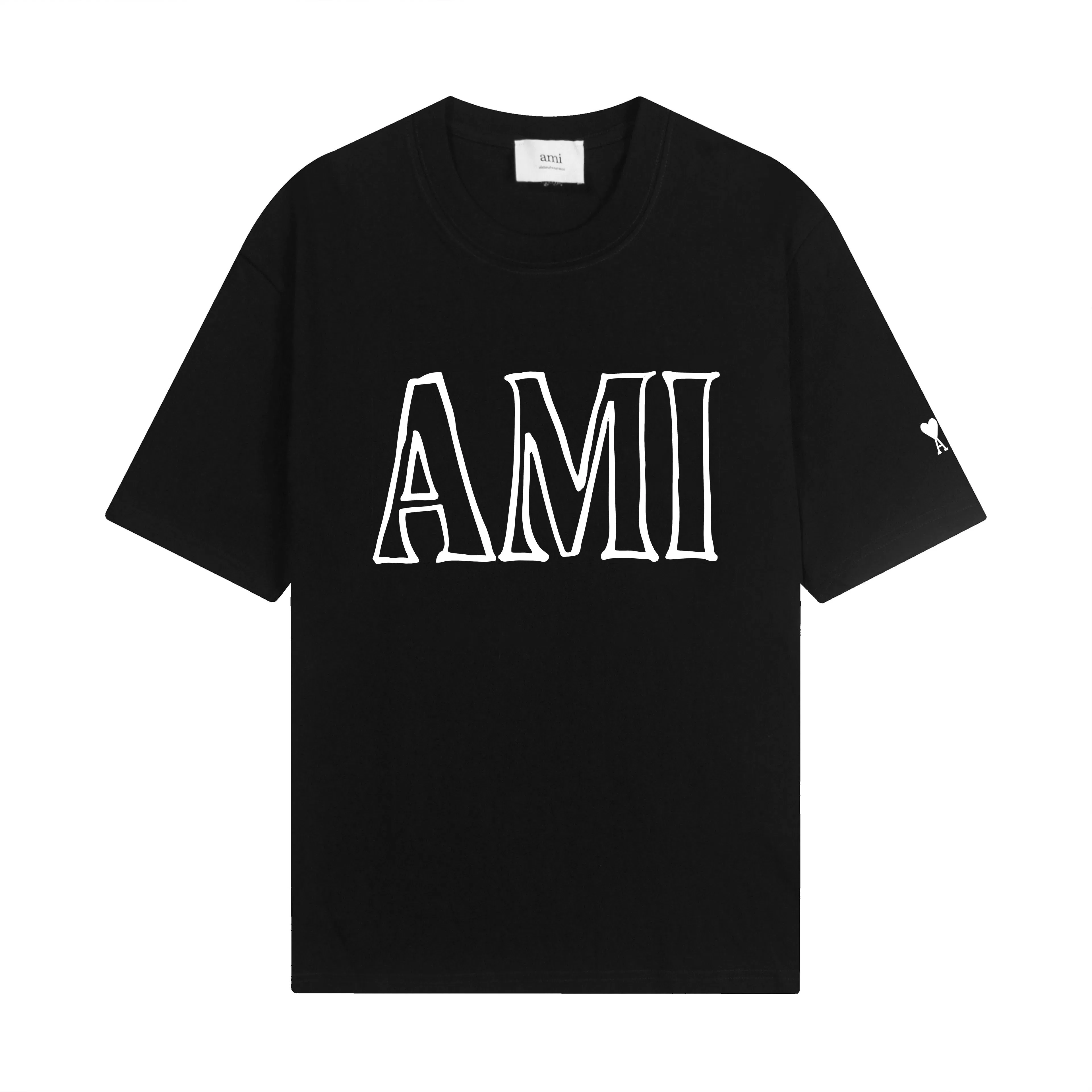 AMI 27FW BZMJKHL 014 반팔티셔츠