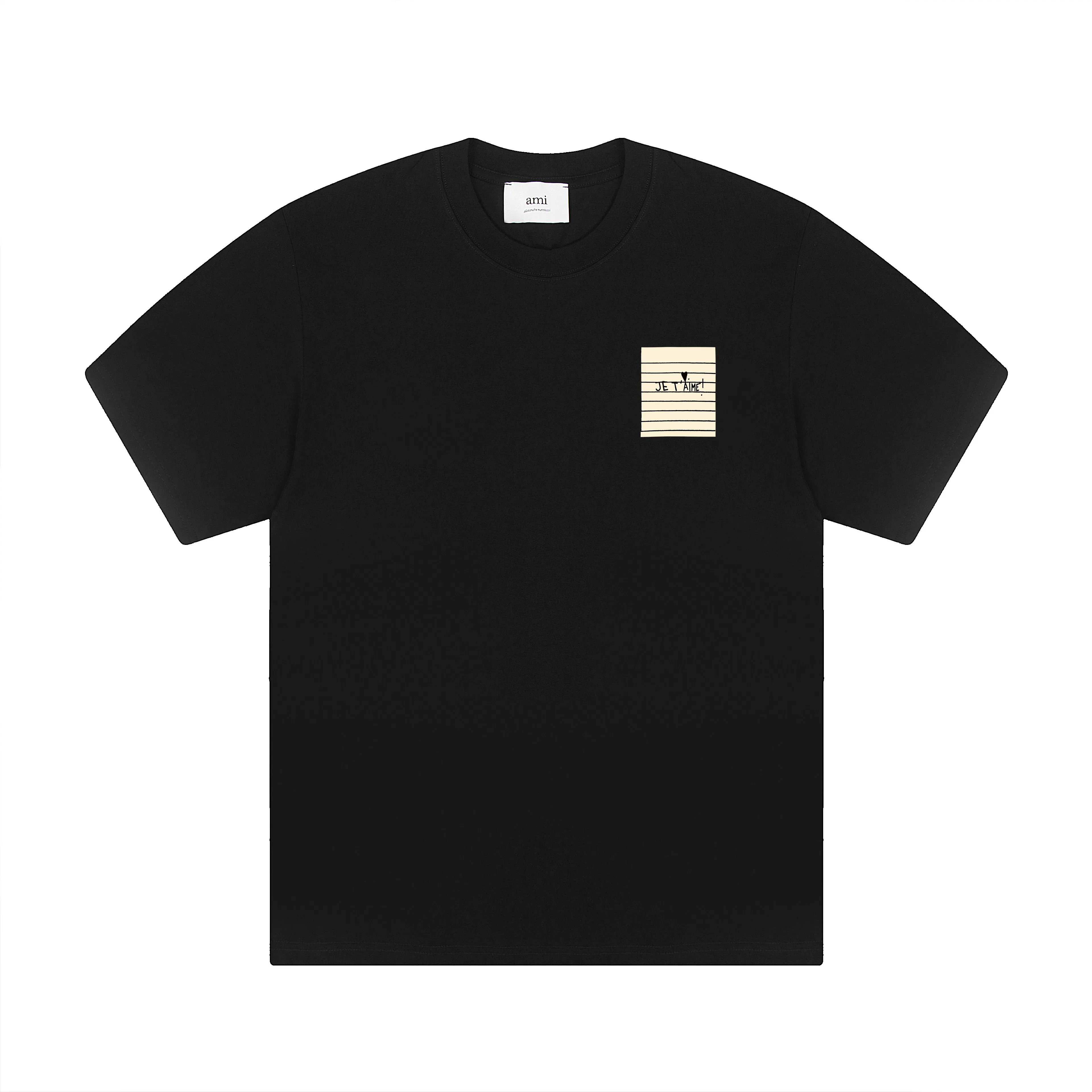 AMI 27FW BZMJKHL 021 반팔티셔츠