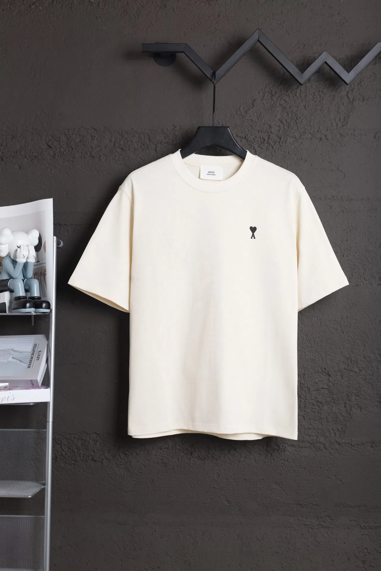 AMI 27FW DYBDVAW 001 반팔티셔츠