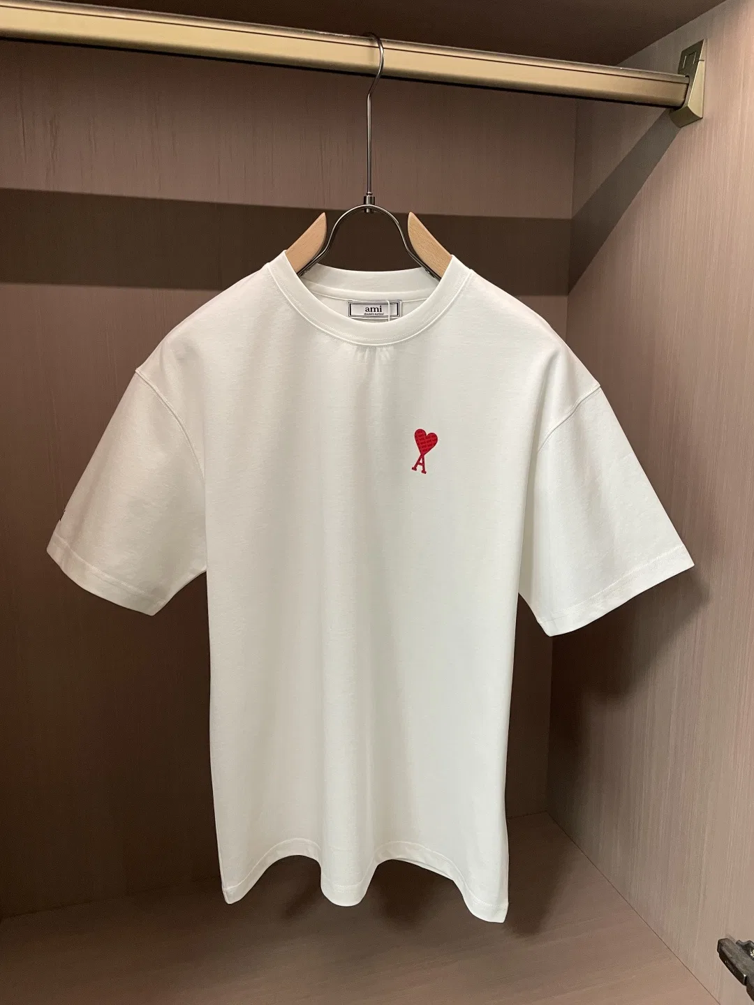 AMI 27FW NIRAETP 001 반팔티셔츠