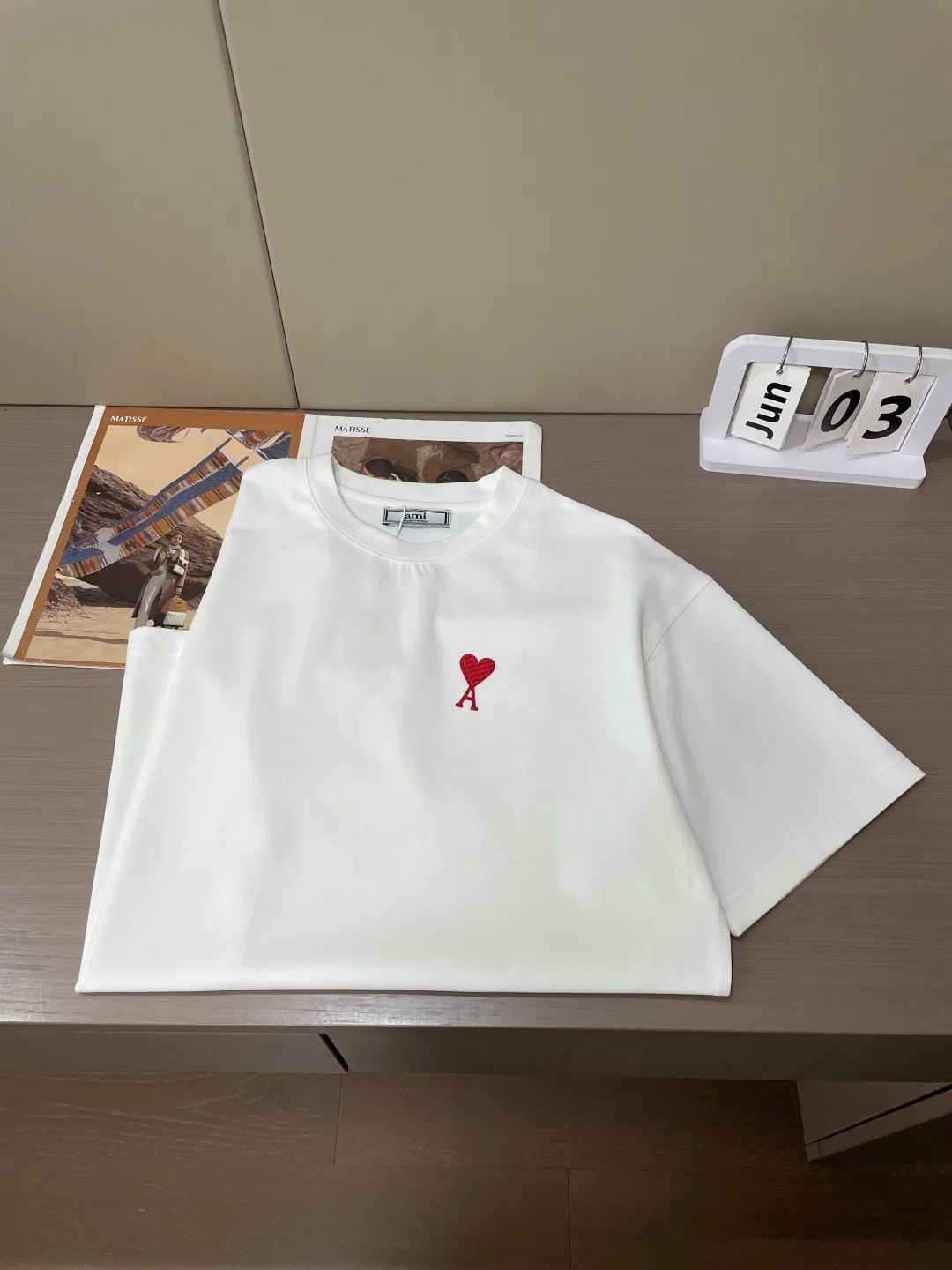 AMI 27FW NIRAETP 001 반팔티셔츠 3