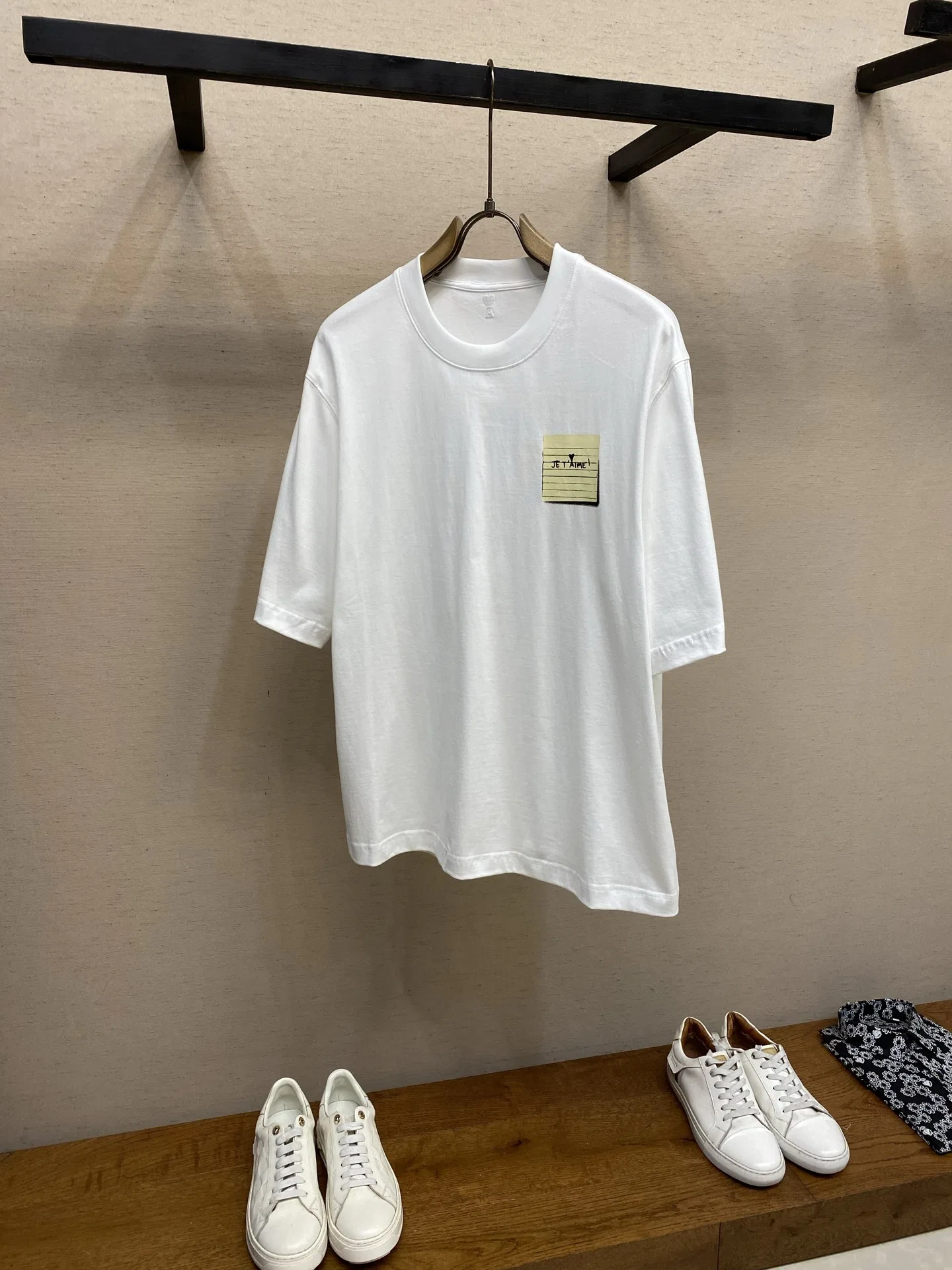 AMI 27FW YVJJGOR 006 반팔티셔츠