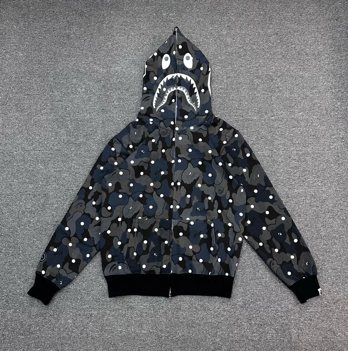 BAPE 27FW NUSDCXO 002 집업후드