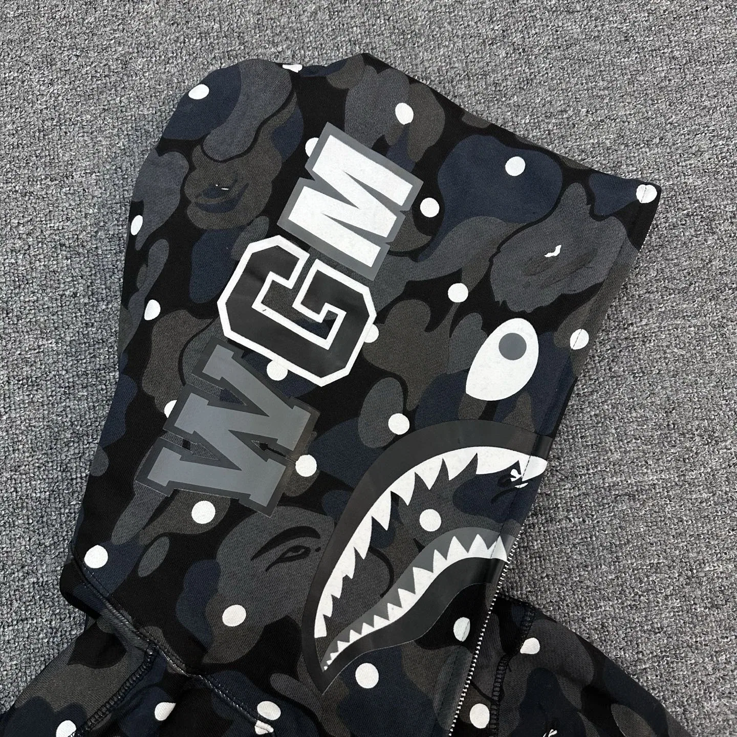 BAPE 27FW NUSDCXO 002 집업후드 5