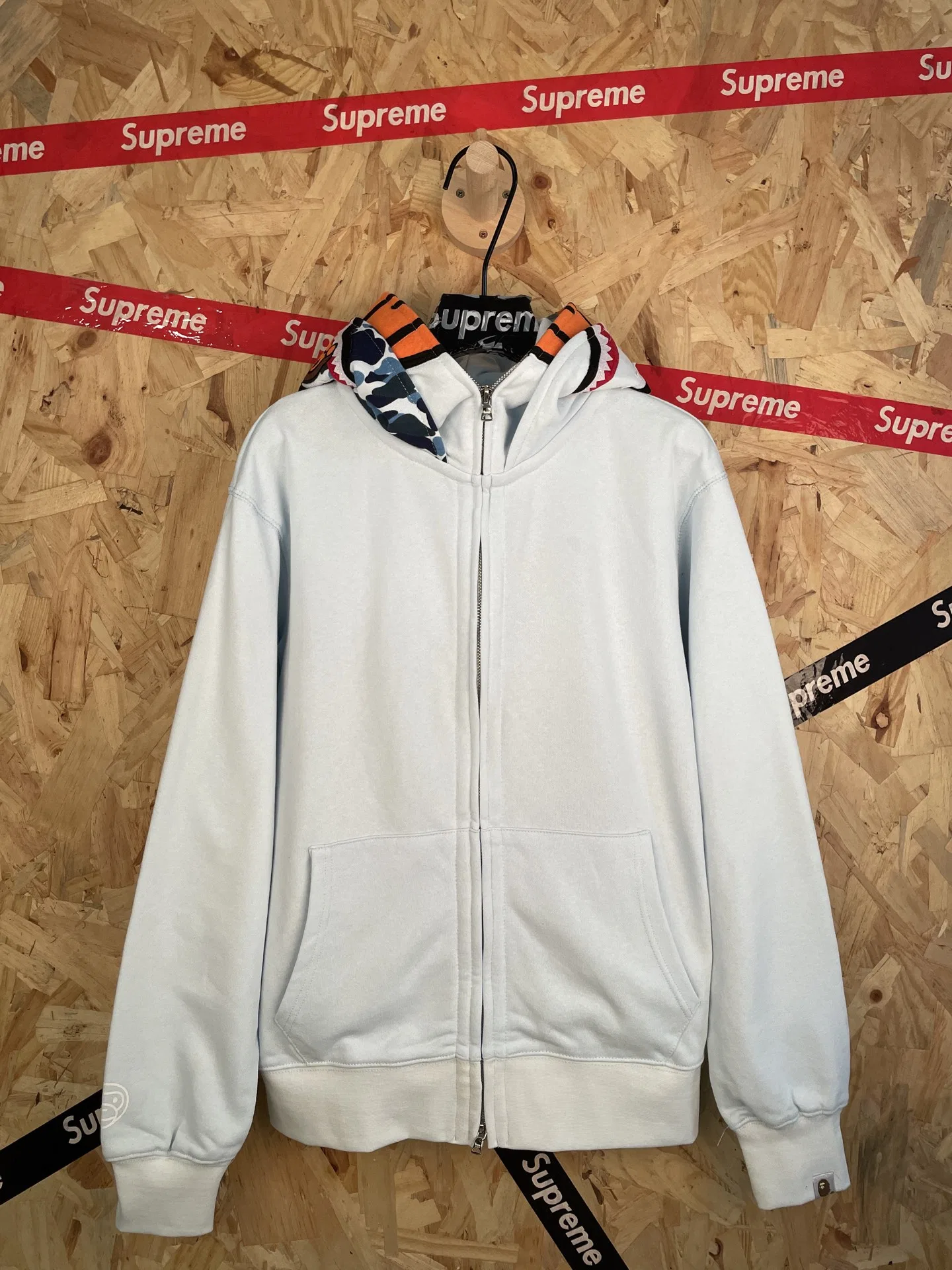 BAPE 27FW PGEXRVF 002 집업후드