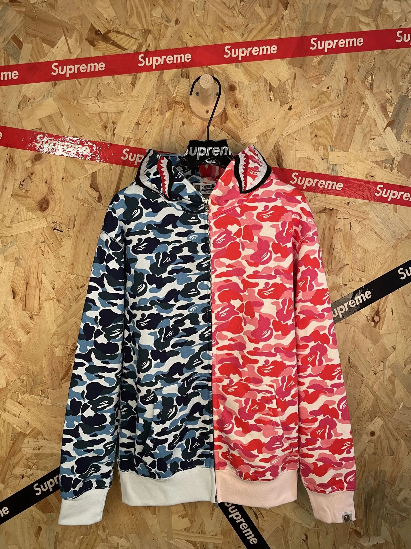 BAPE 27FW PGEXRVF 008 집업후드