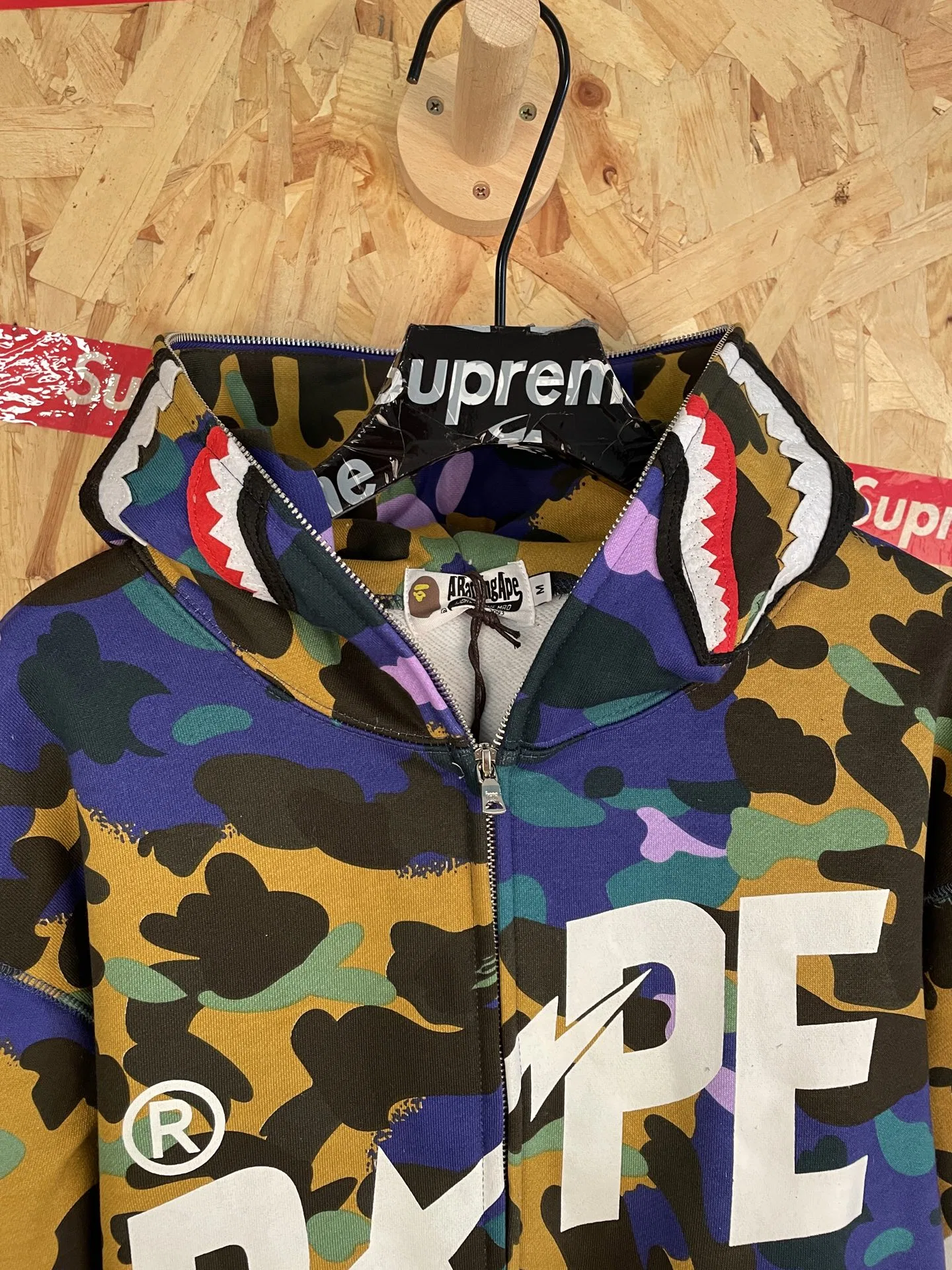 BAPE 27FW PGEXRVF 011 집업후드 3