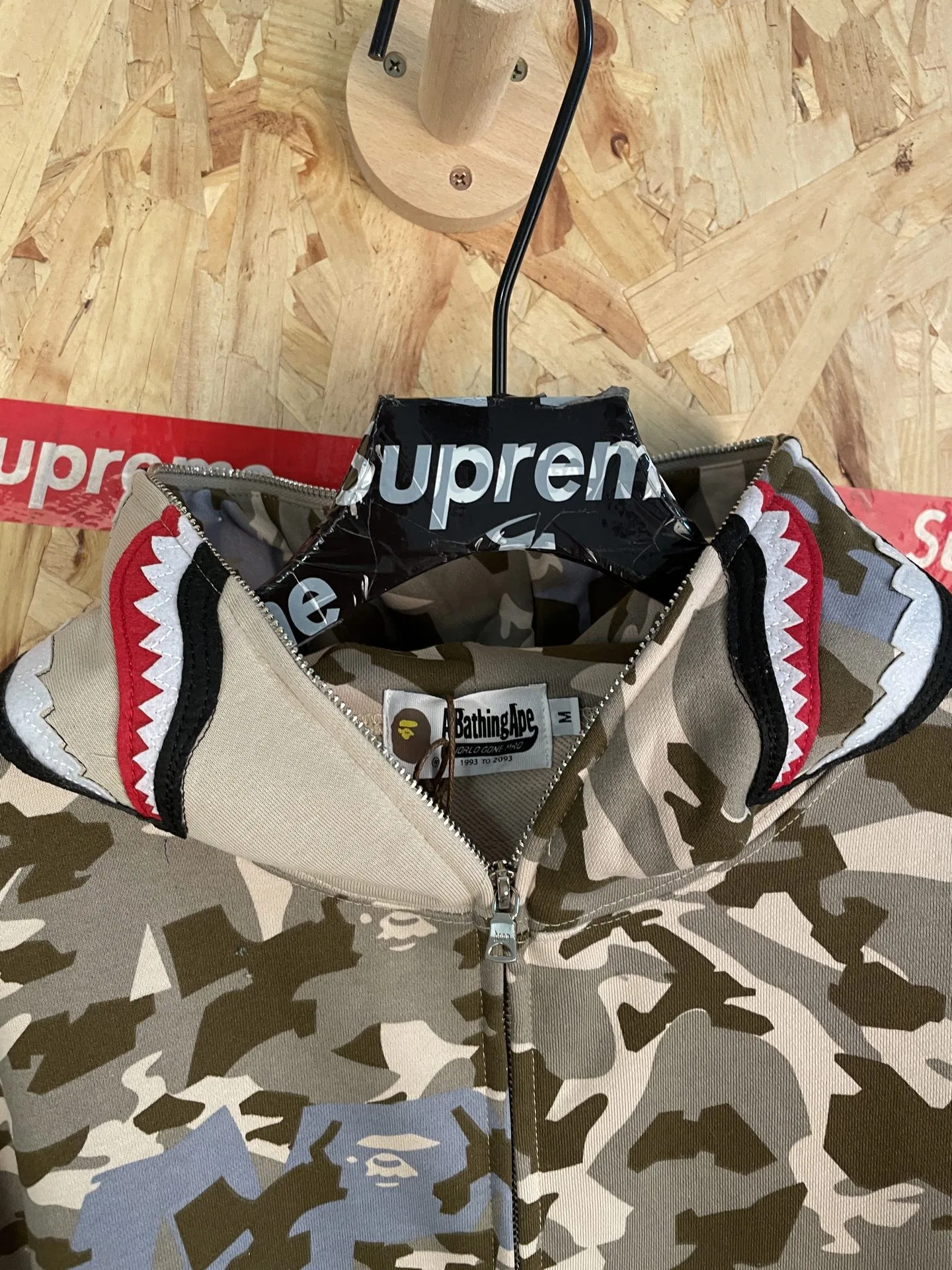 BAPE 27FW PGEXRVF 012 집업후드 6