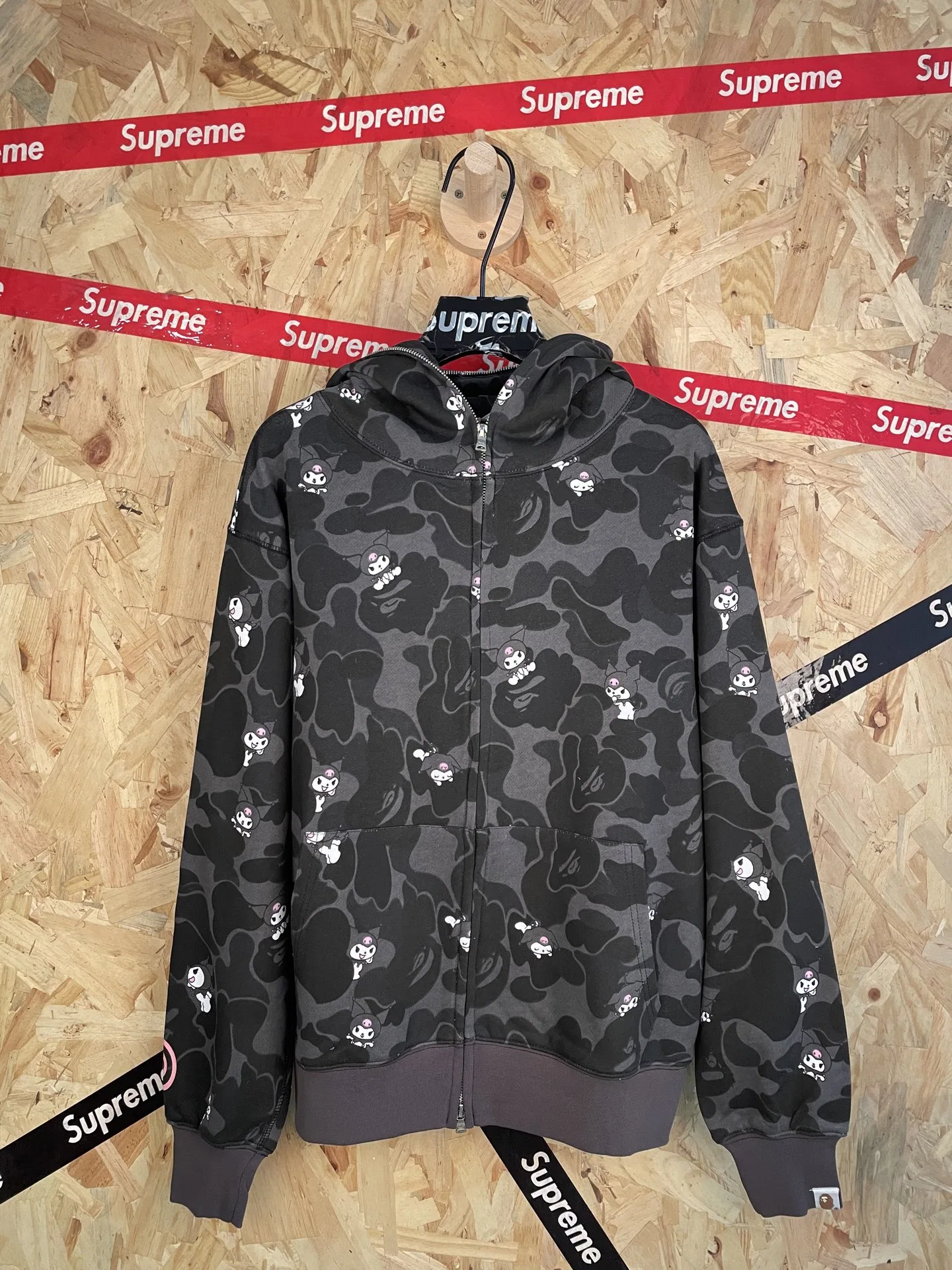 BAPE 27FW PGEXRVF 013 집업후드