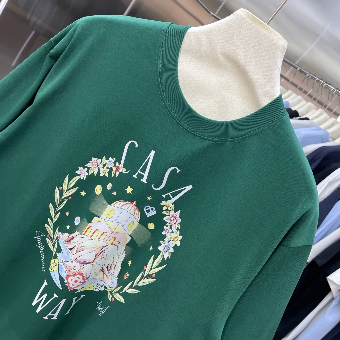CASABLANCA 27FW HXOPRTD 002 반팔티셔츠 3