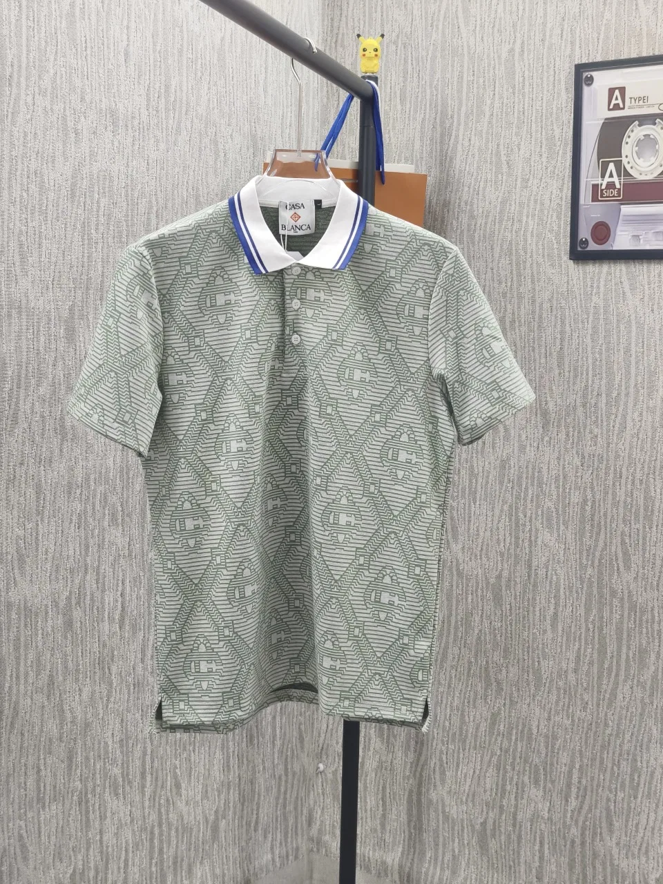 CASABLANCA 27FW WOSXHKM 002 폴로반팔티셔츠