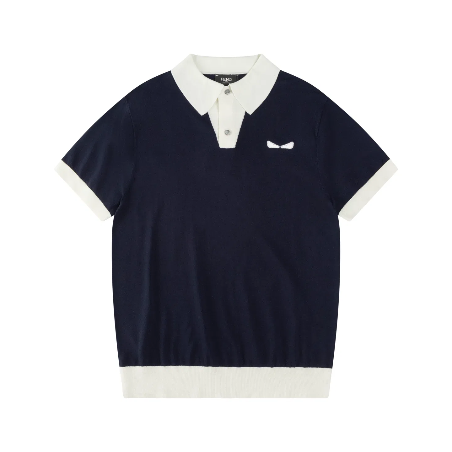 FEN 27FW QFHVEOW 019 폴로반팔티셔츠