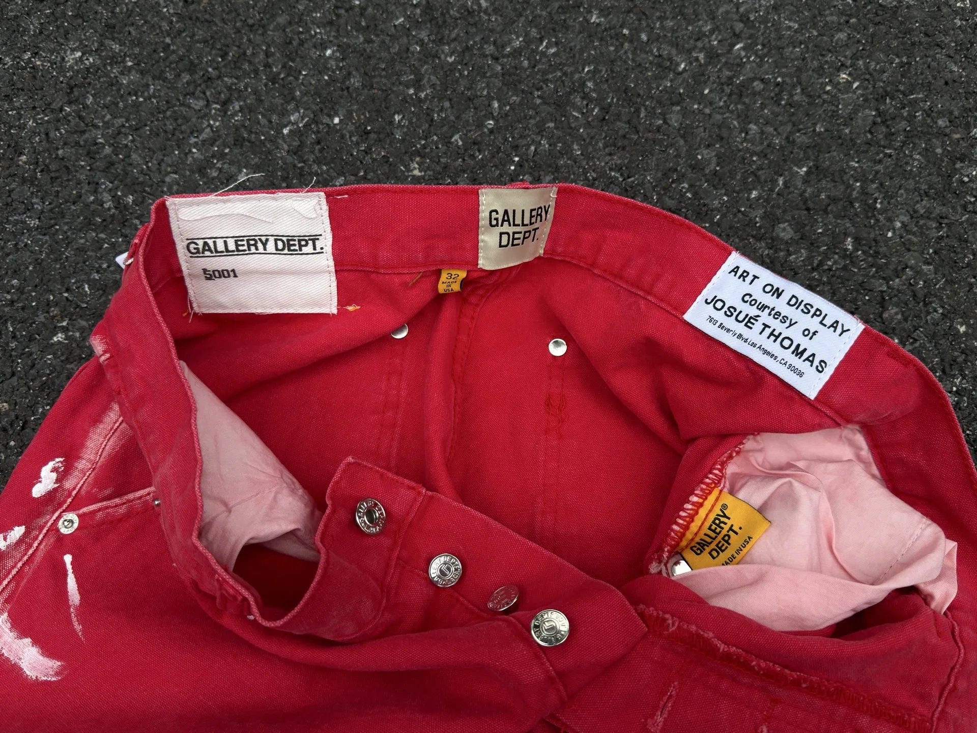 GALLERYDEPT 27FW QWVMJIZ 015 데님팬츠 5