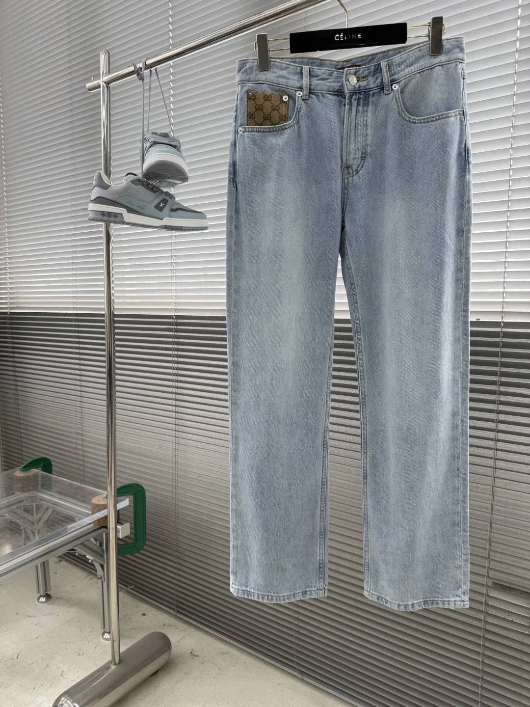 GU 27FW IWRCRKB 023 데님팬츠