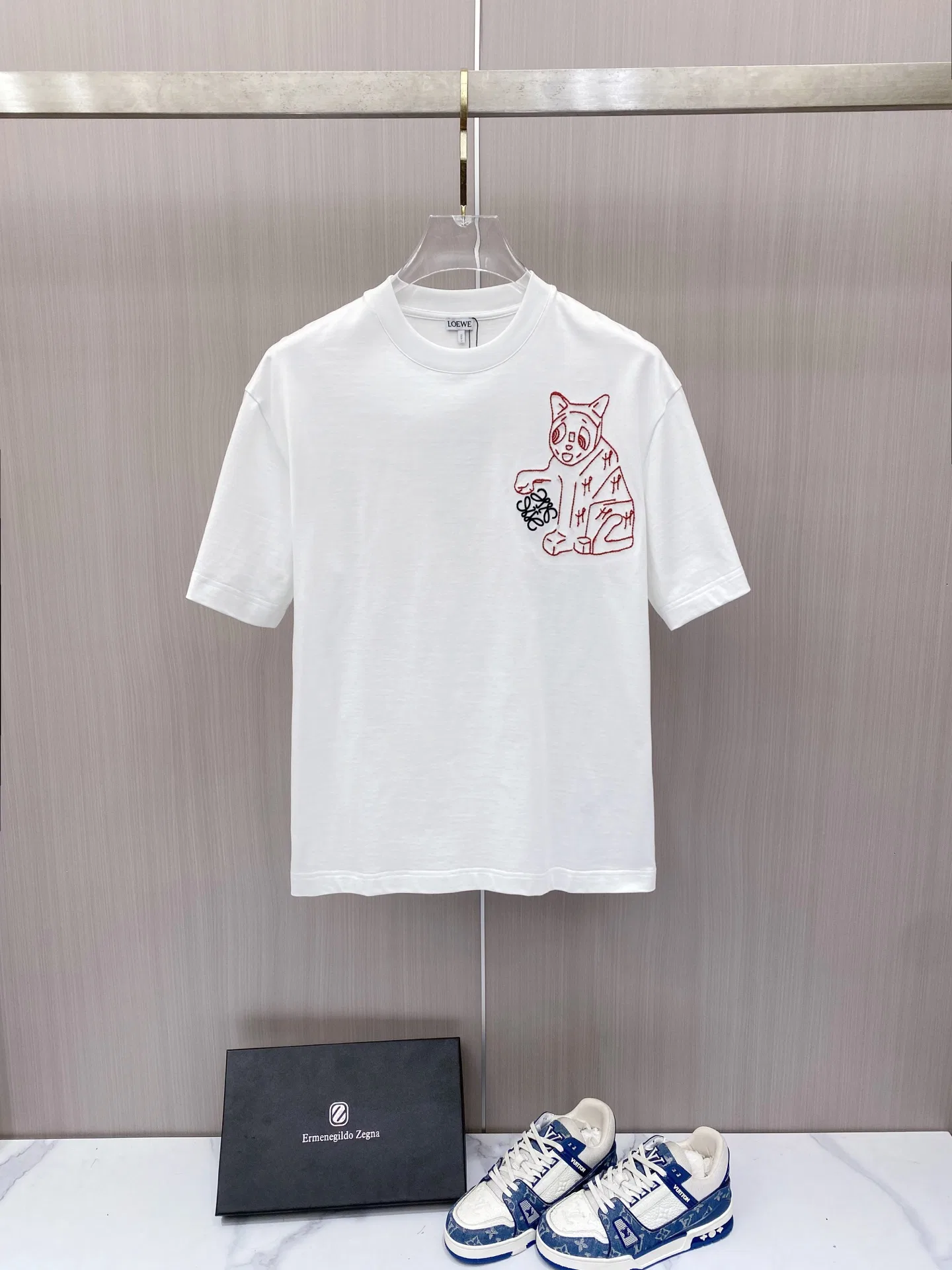 LOE 27FW GJQMSNY 001 반팔티셔츠