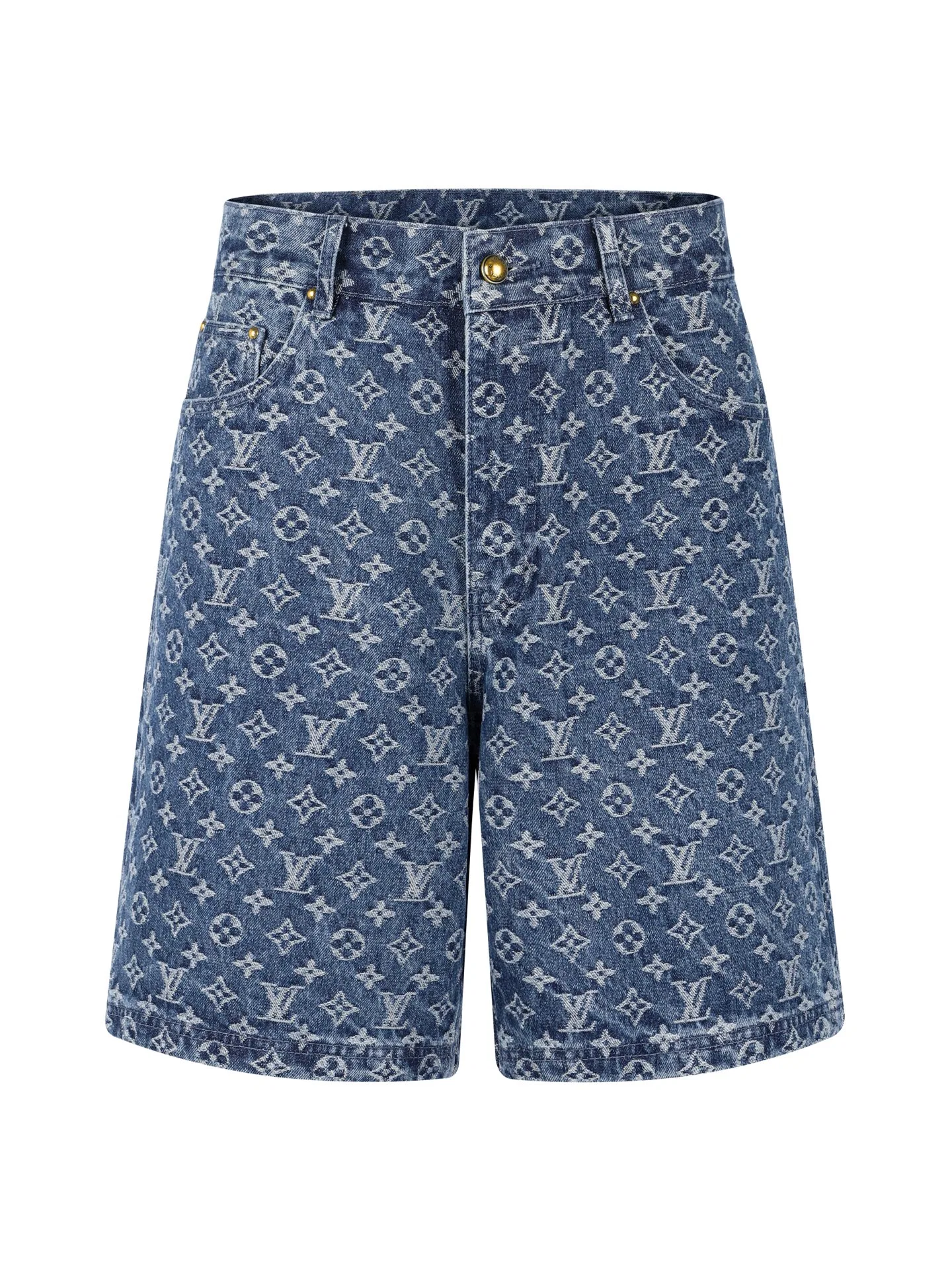 LV 27FW FVAHDTN 009 데님숏츠