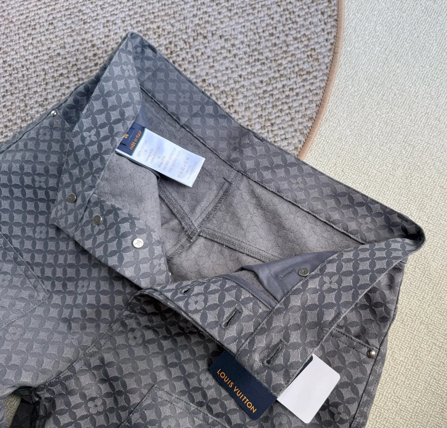 LV 27FW FVAHDTN 012 데님팬츠 6