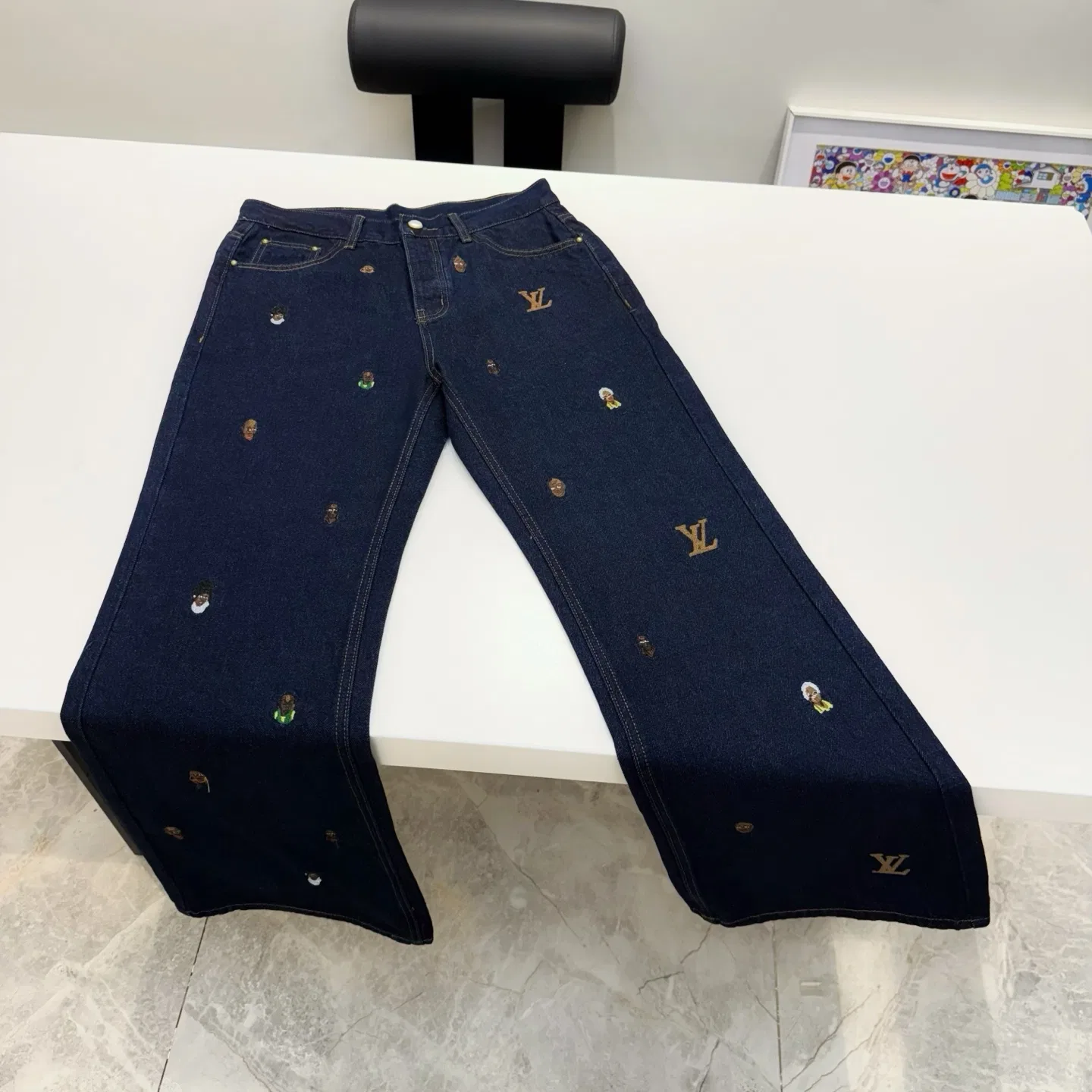 LV 27FW JBJVXGJ 013 데님팬츠