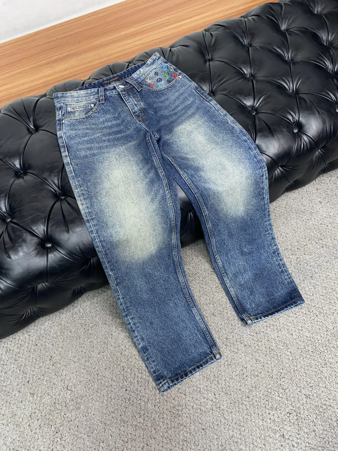 LV 27FW JBJVXGJ 174 데님팬츠 5