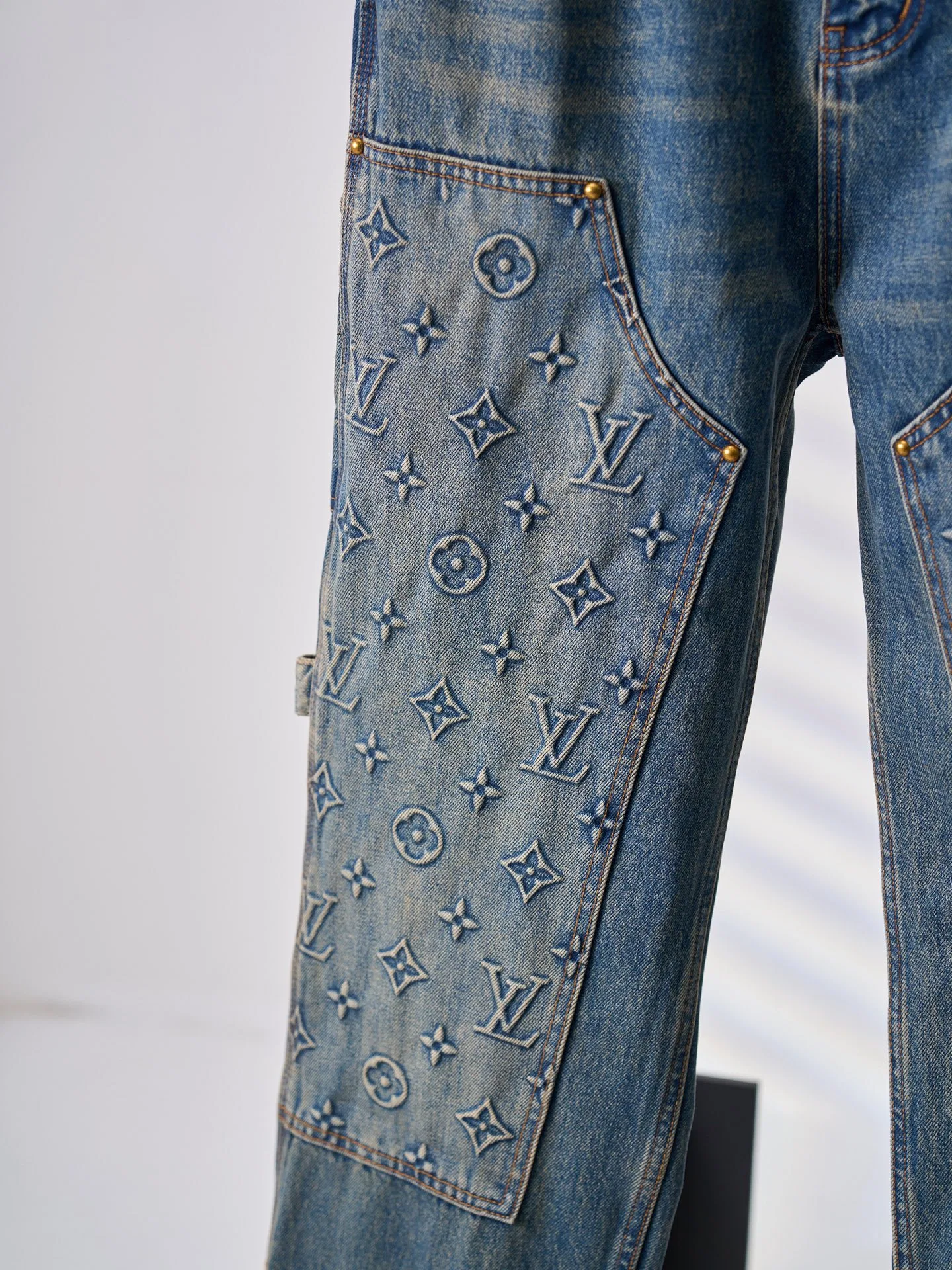 LV 27FW JBJVXGJ 186 데님팬츠 6