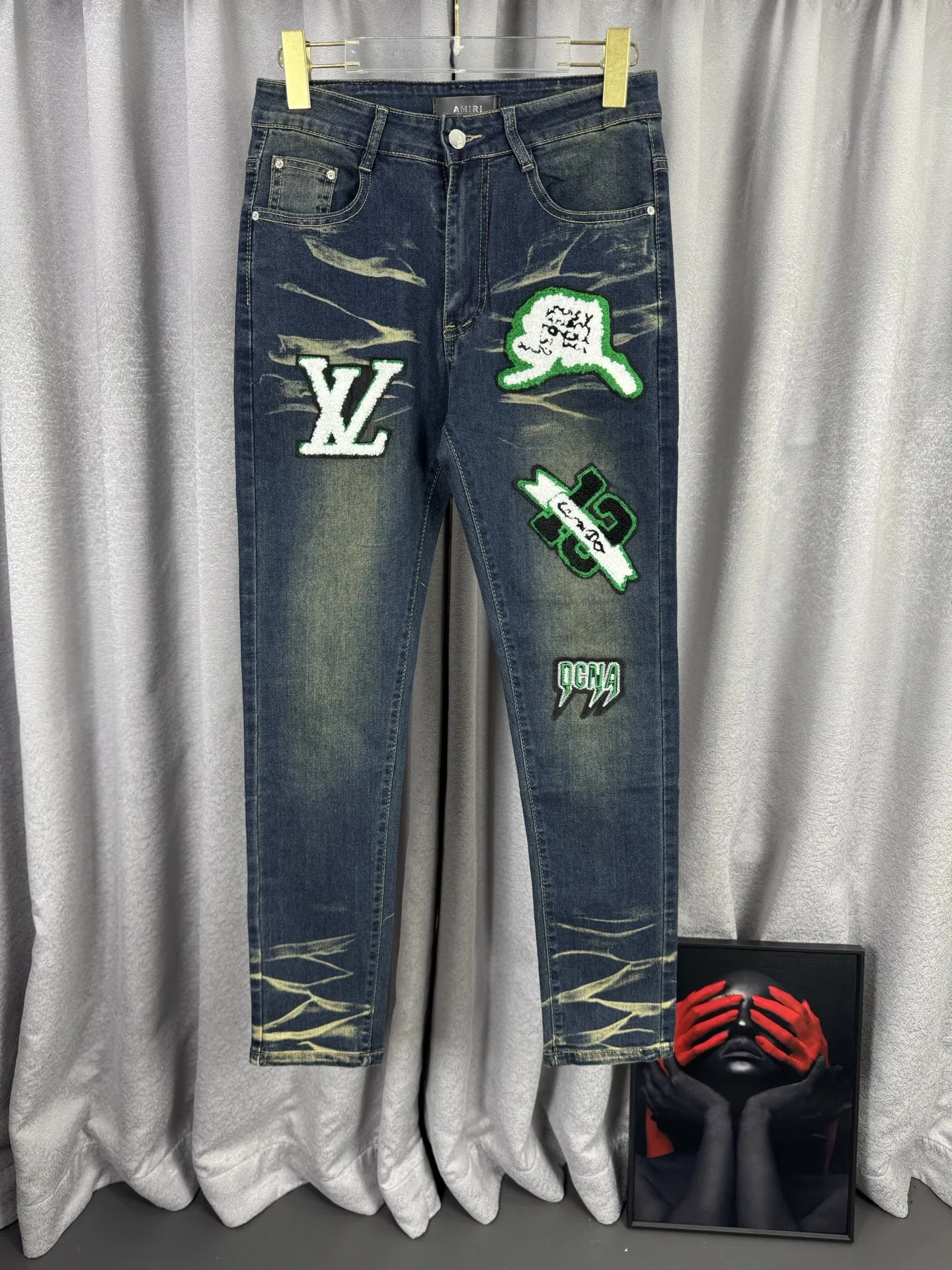 LV 27FW JBJVXGJ 198 데님팬츠