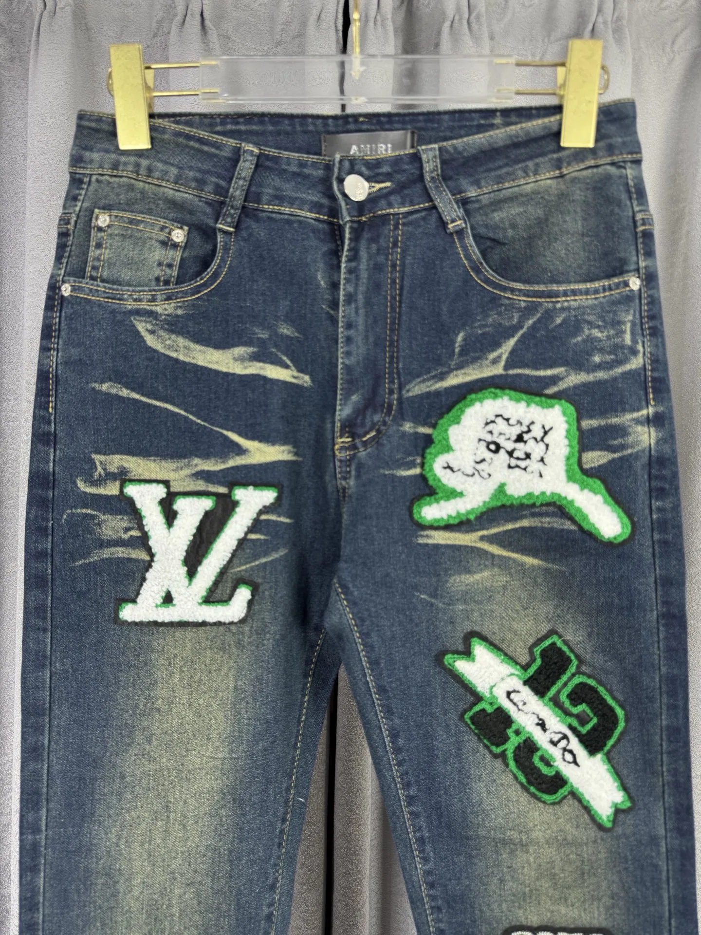 LV 27FW JBJVXGJ 198 데님팬츠 3