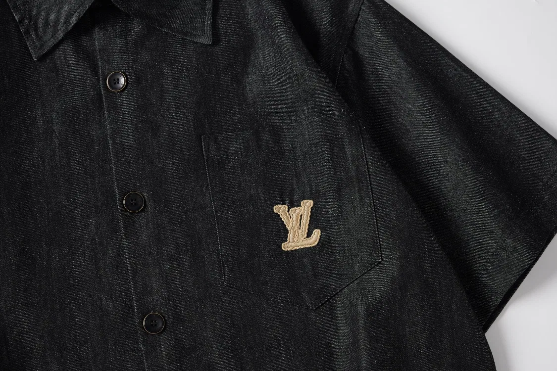 LV 27FW JBJVXGJ 231 데님반팔셔츠 4