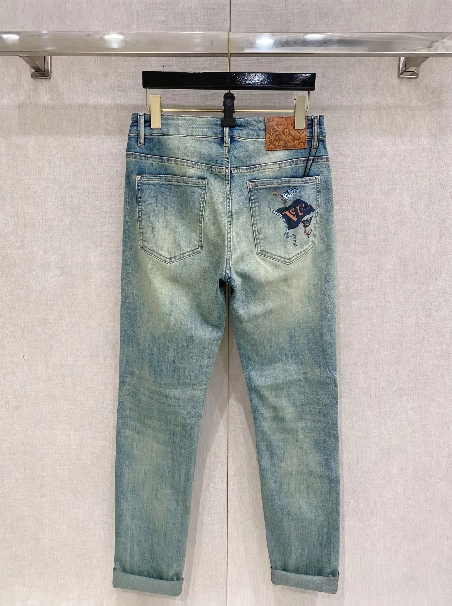 LV 27FW JBJVXGJ 312 데님팬츠 6