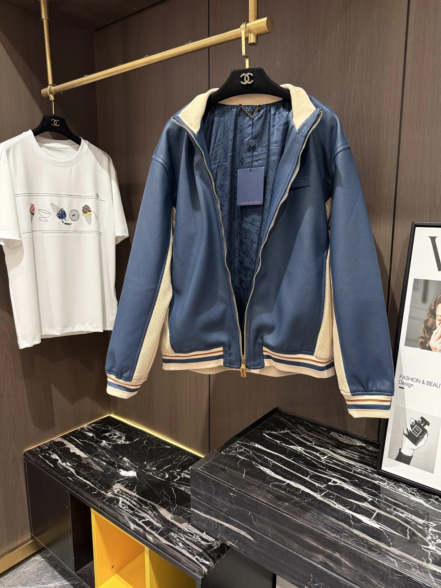 LV 27FW NODYQKY 035 레더자켓