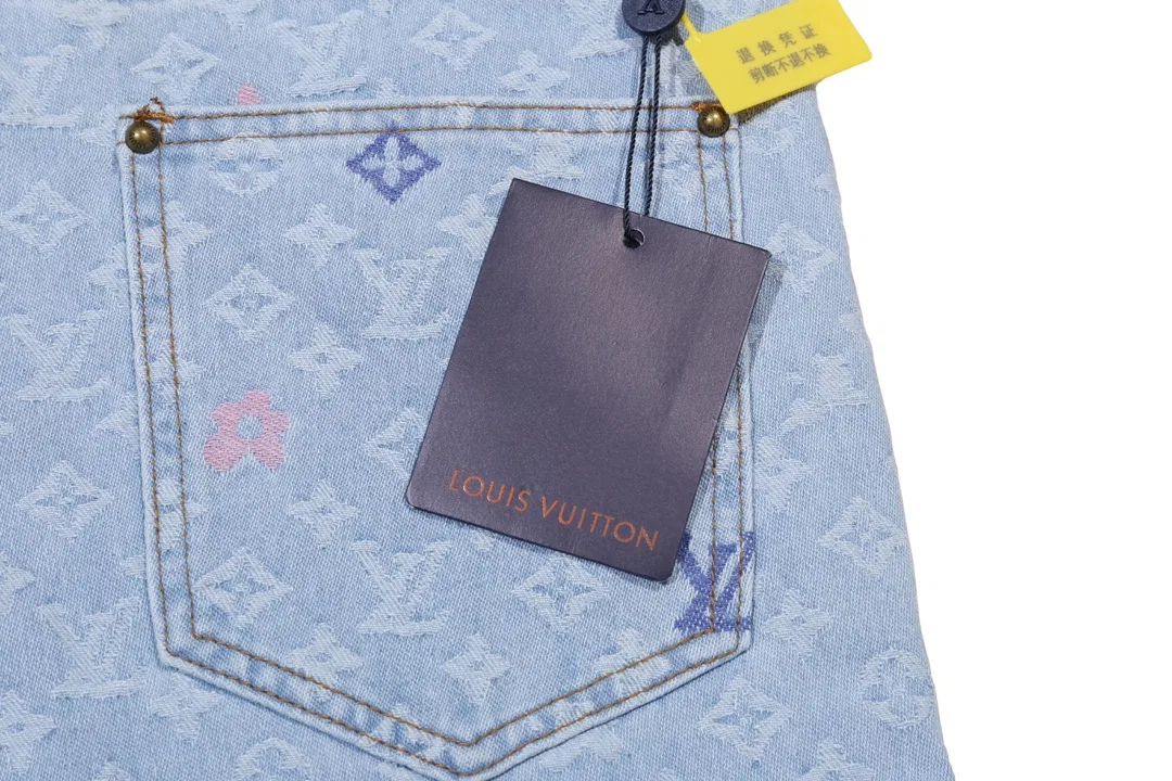 LV 27FW PXOPLTT 037 데님팬츠 6
