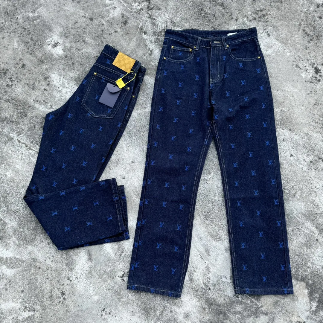 LV 27FW PXOPLTT 042 데님팬츠 6