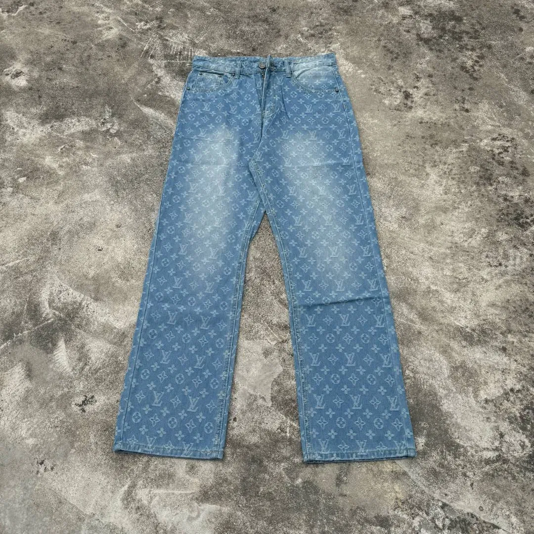 LV 27FW PXOPLTT 049 데님팬츠