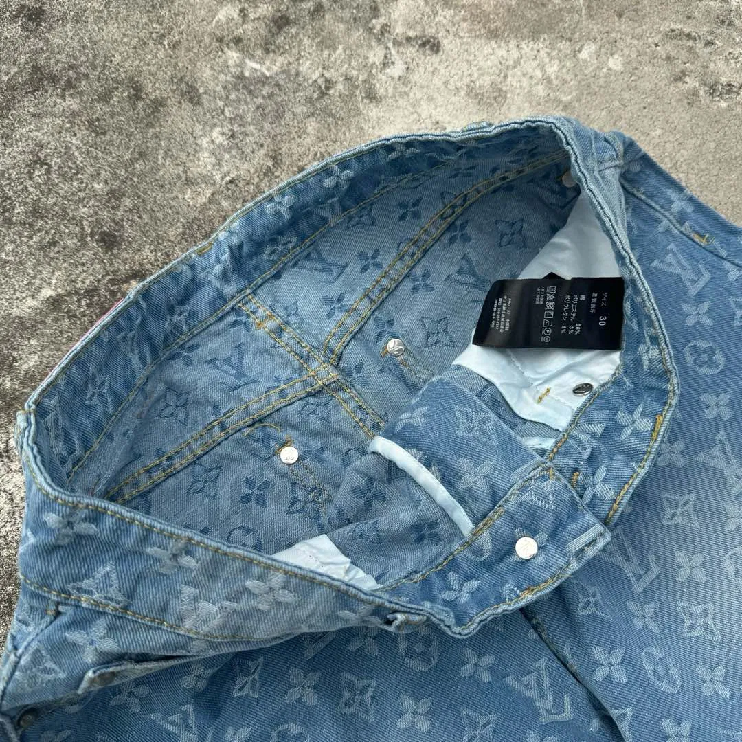 LV 27FW PXOPLTT 049 데님팬츠 3
