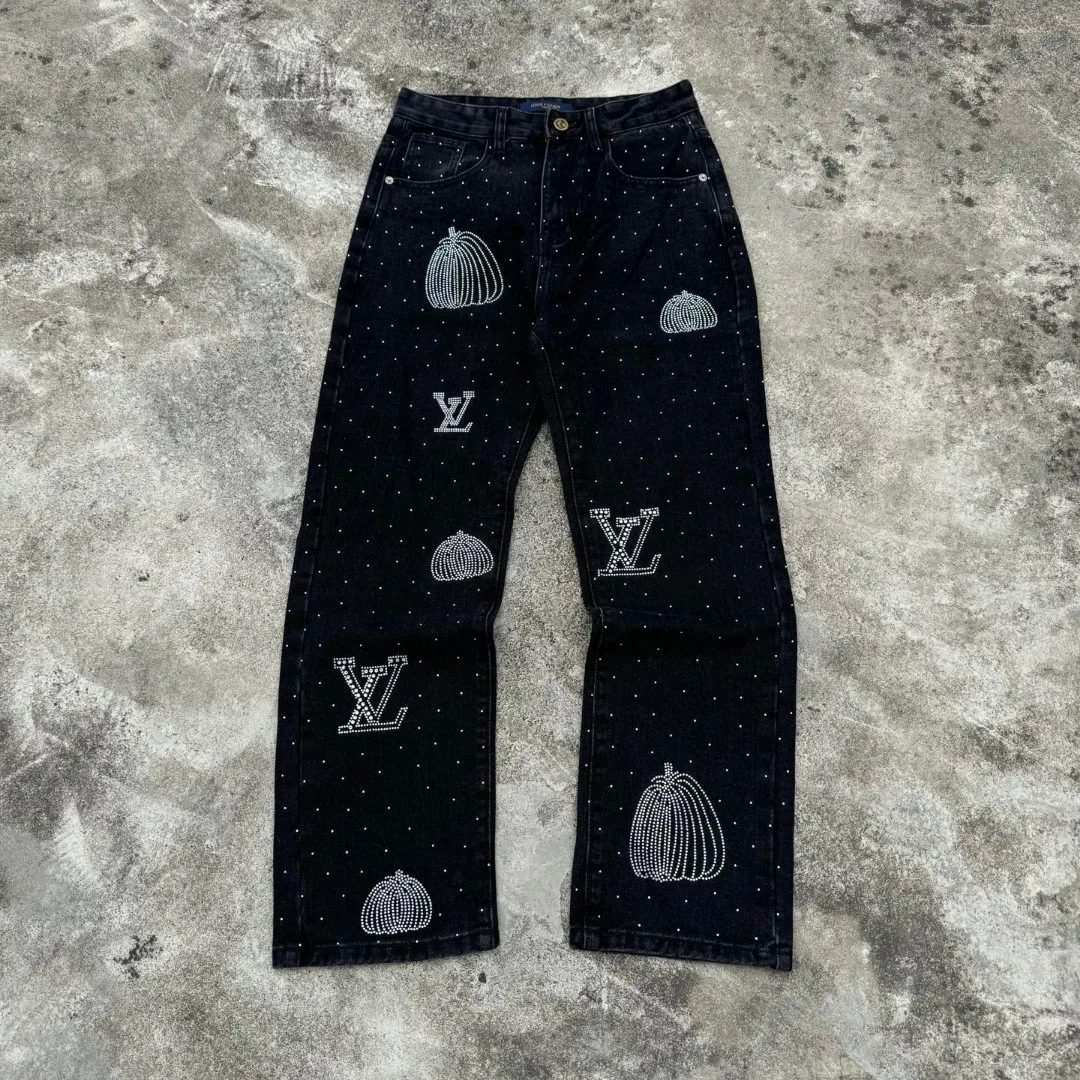 LV 27FW PXOPLTT 050 데님팬츠