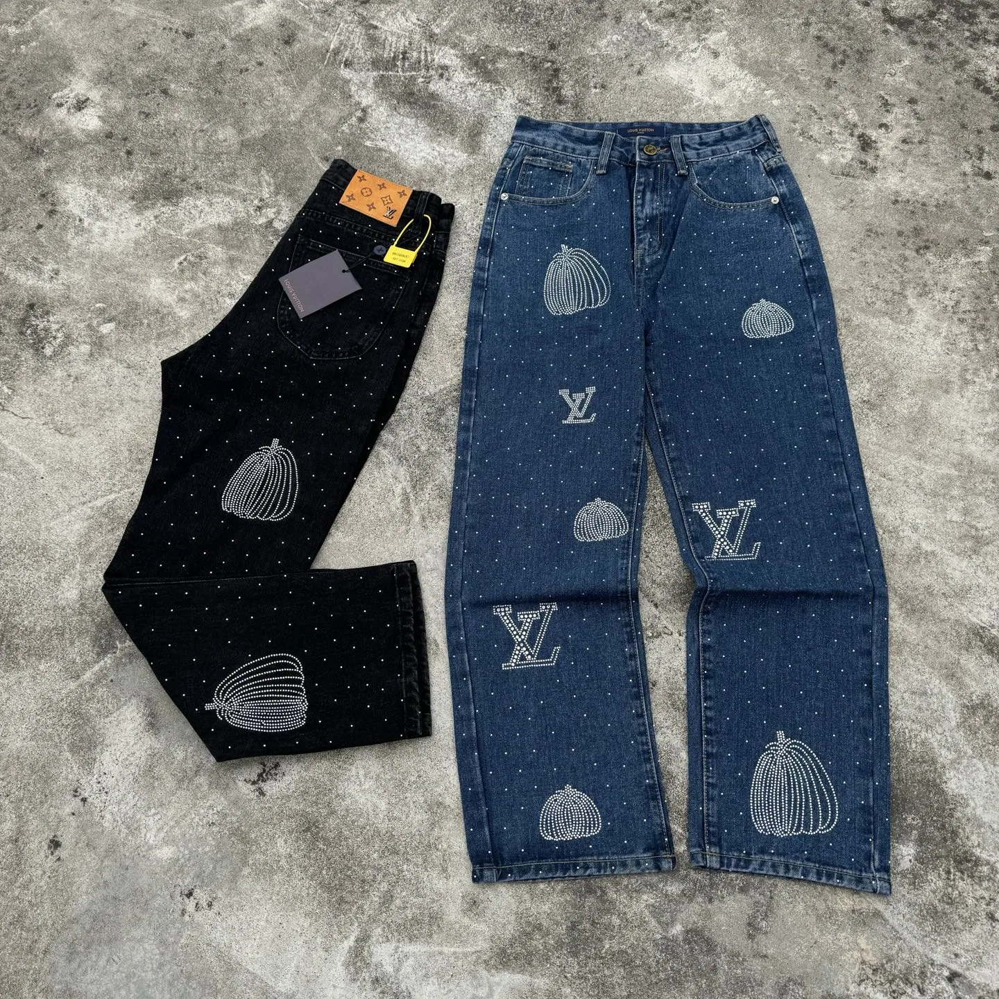 LV 27FW PXOPLTT 050 데님팬츠 4