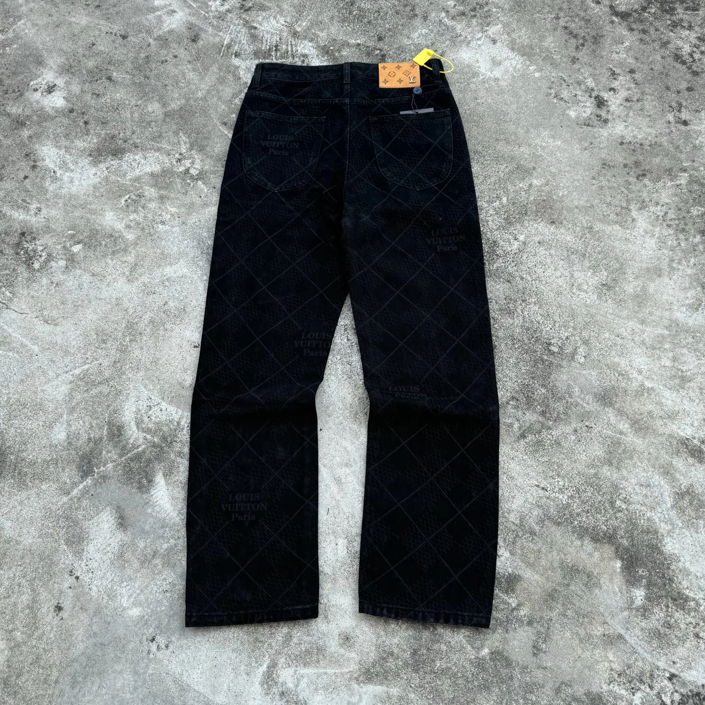 LV 27FW PXOPLTT 052 데님팬츠 4