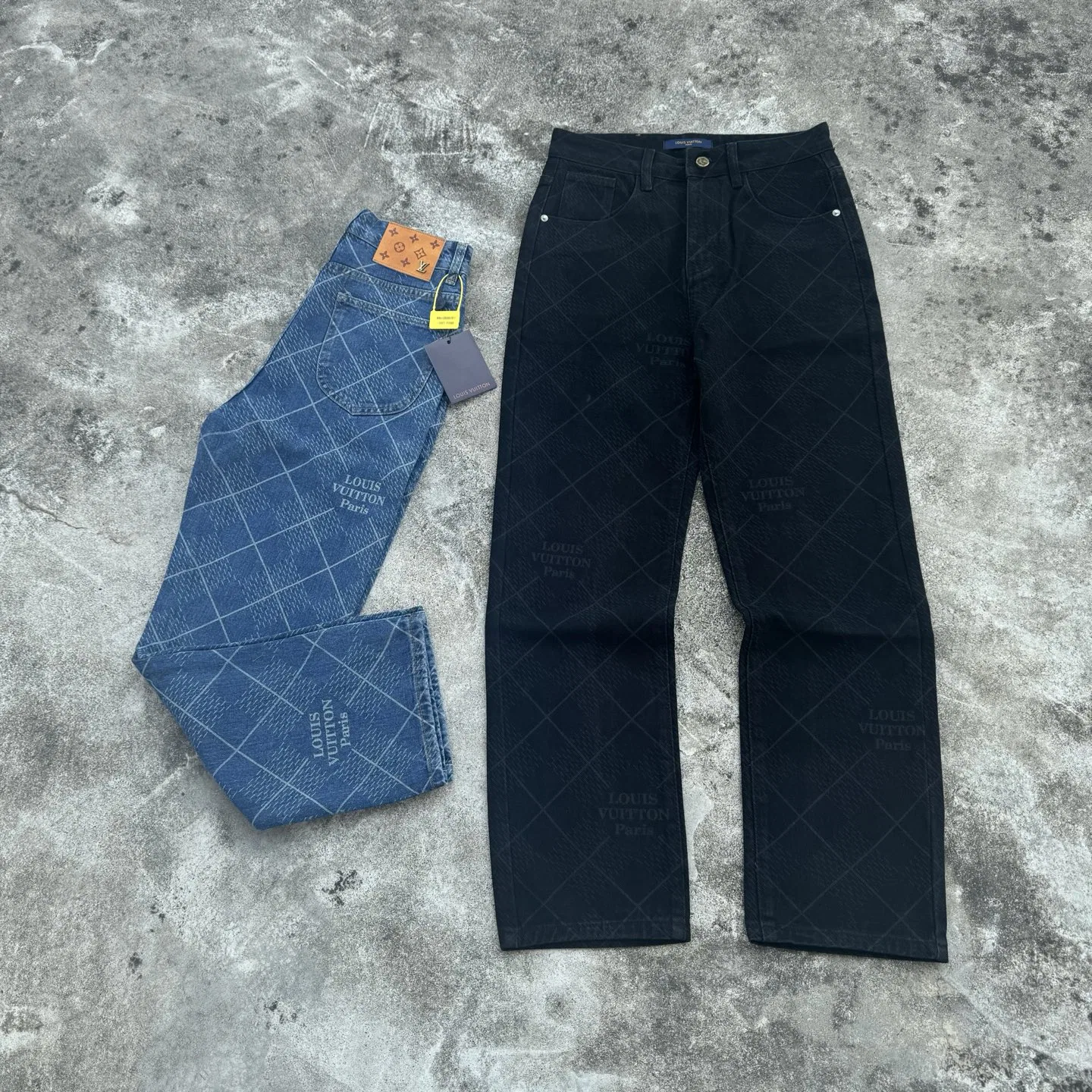LV 27FW PXOPLTT 052 데님팬츠 5