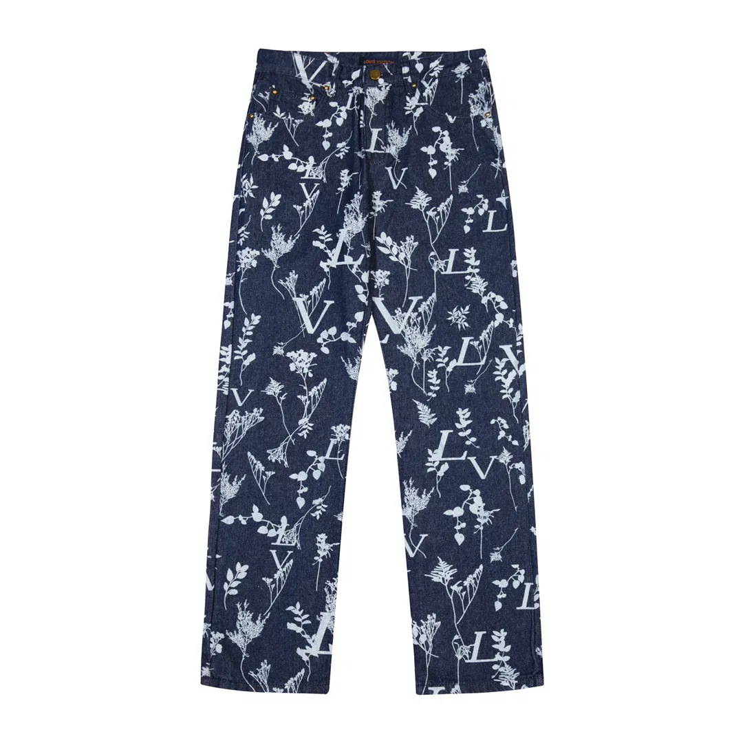 LV 27FW PXOPLTT 053 데님팬츠