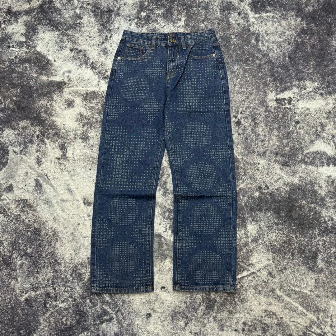 LV 27FW PXOPLTT 054 데님팬츠