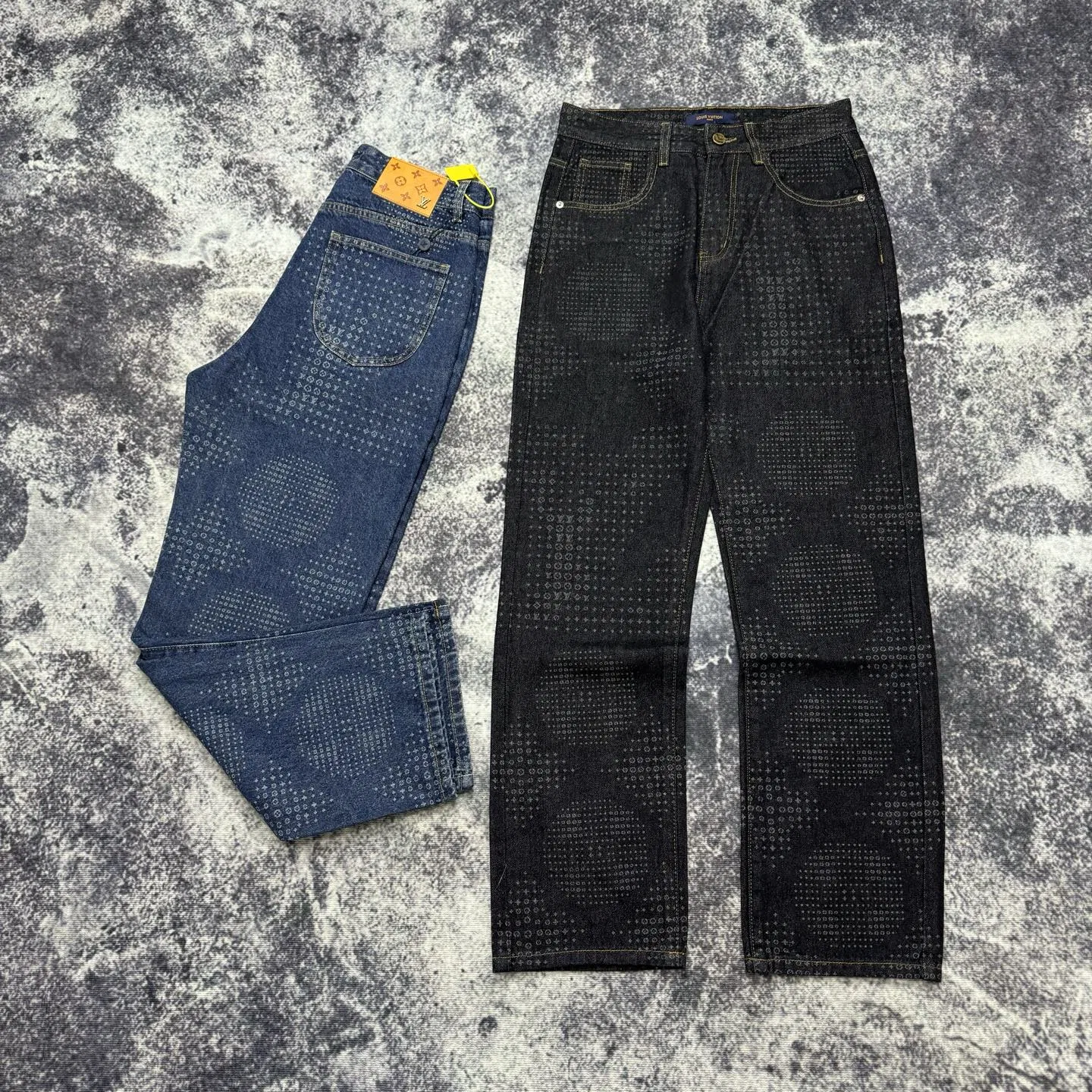 LV 27FW PXOPLTT 054 데님팬츠 4