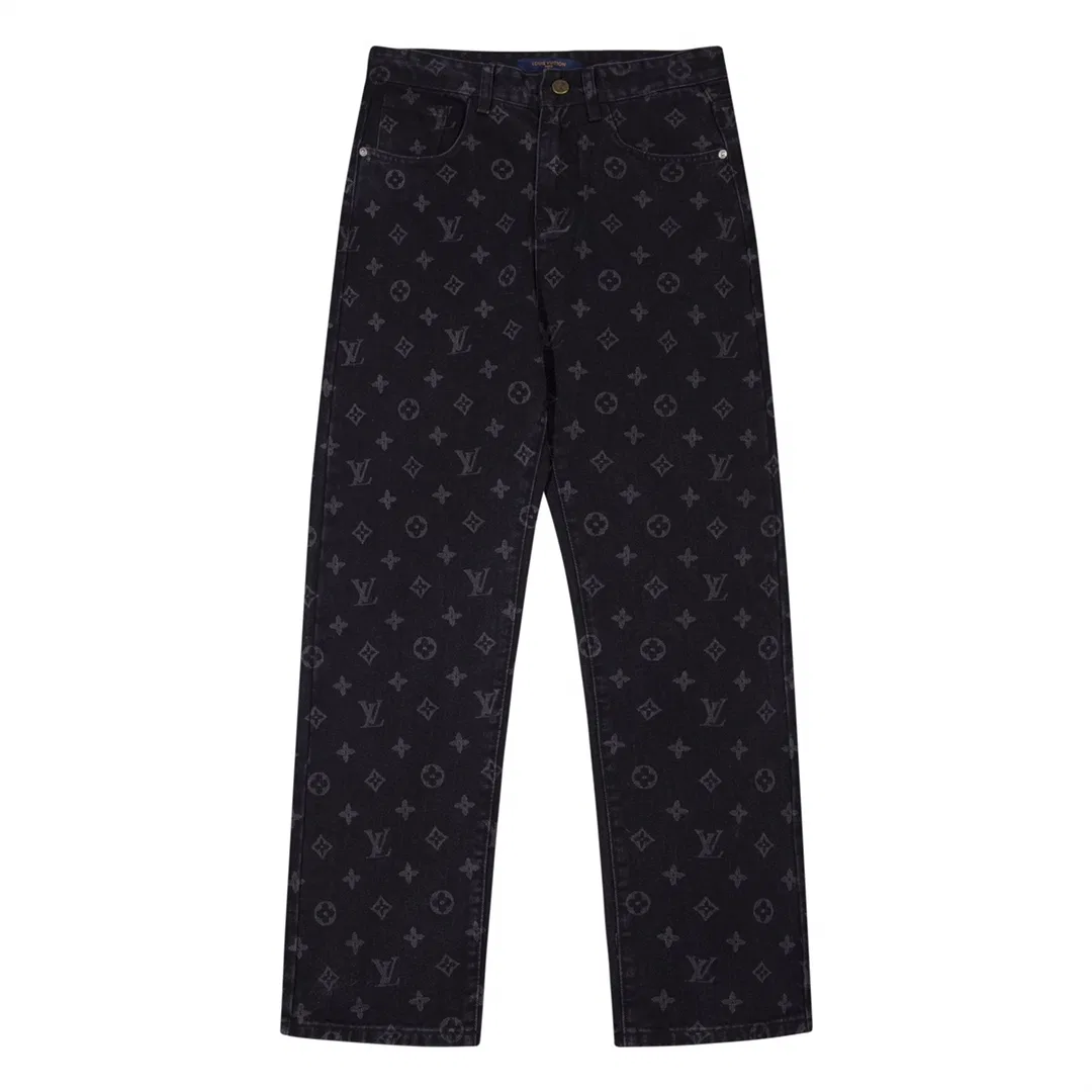 LV 27FW PXOPLTT 056 데님팬츠