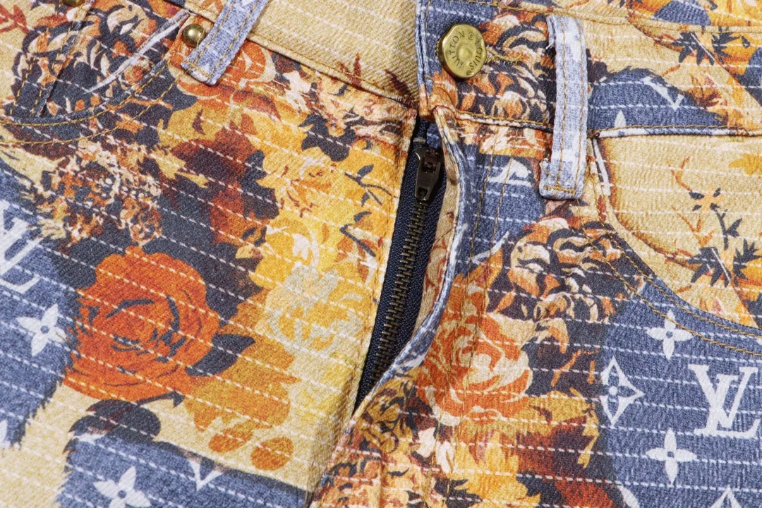 LV 27FW PXOPLTT 057 데님팬츠 5