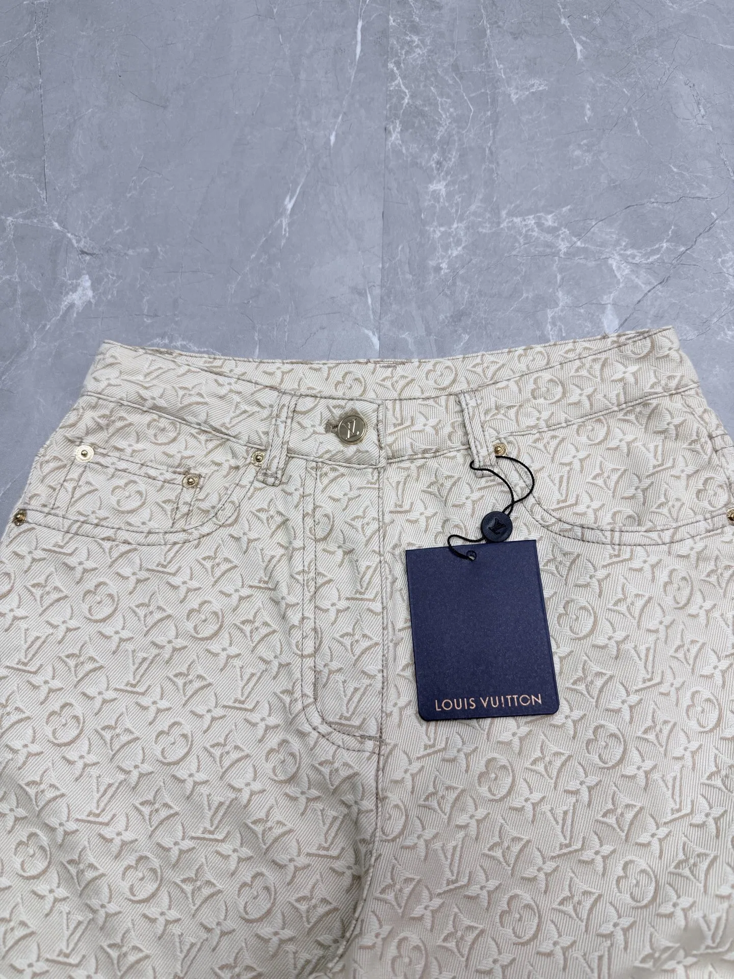 LV 27FW QBTUMXL 002 데님팬츠 3