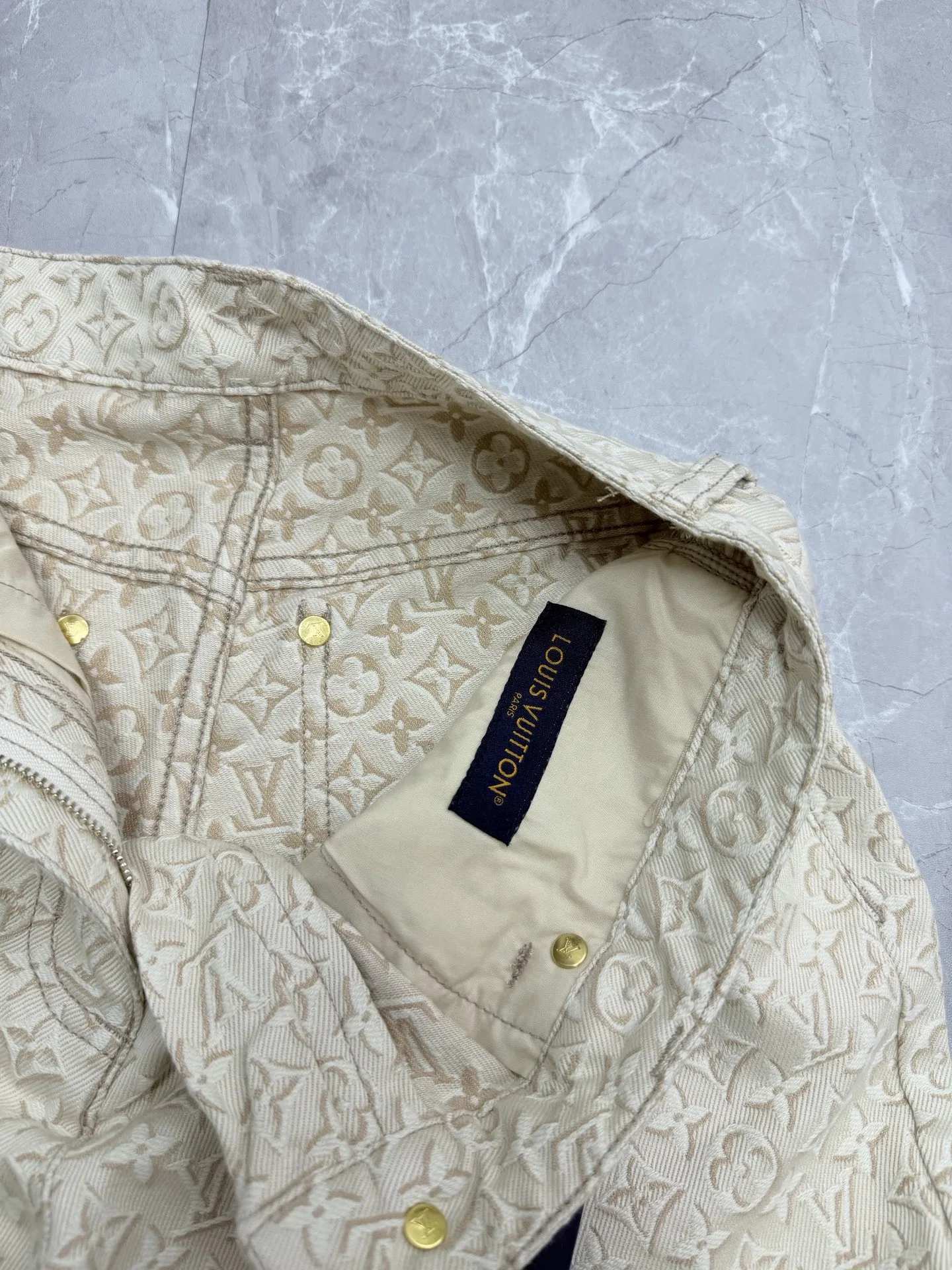 LV 27FW QBTUMXL 002 데님팬츠 6